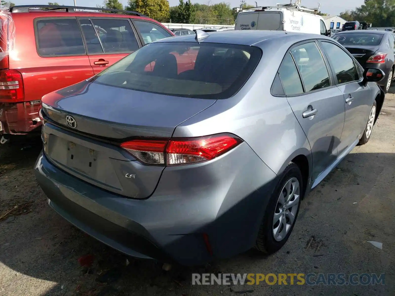 4 Photograph of a damaged car JTDEPRAE6LJ051811 TOYOTA COROLLA 2020