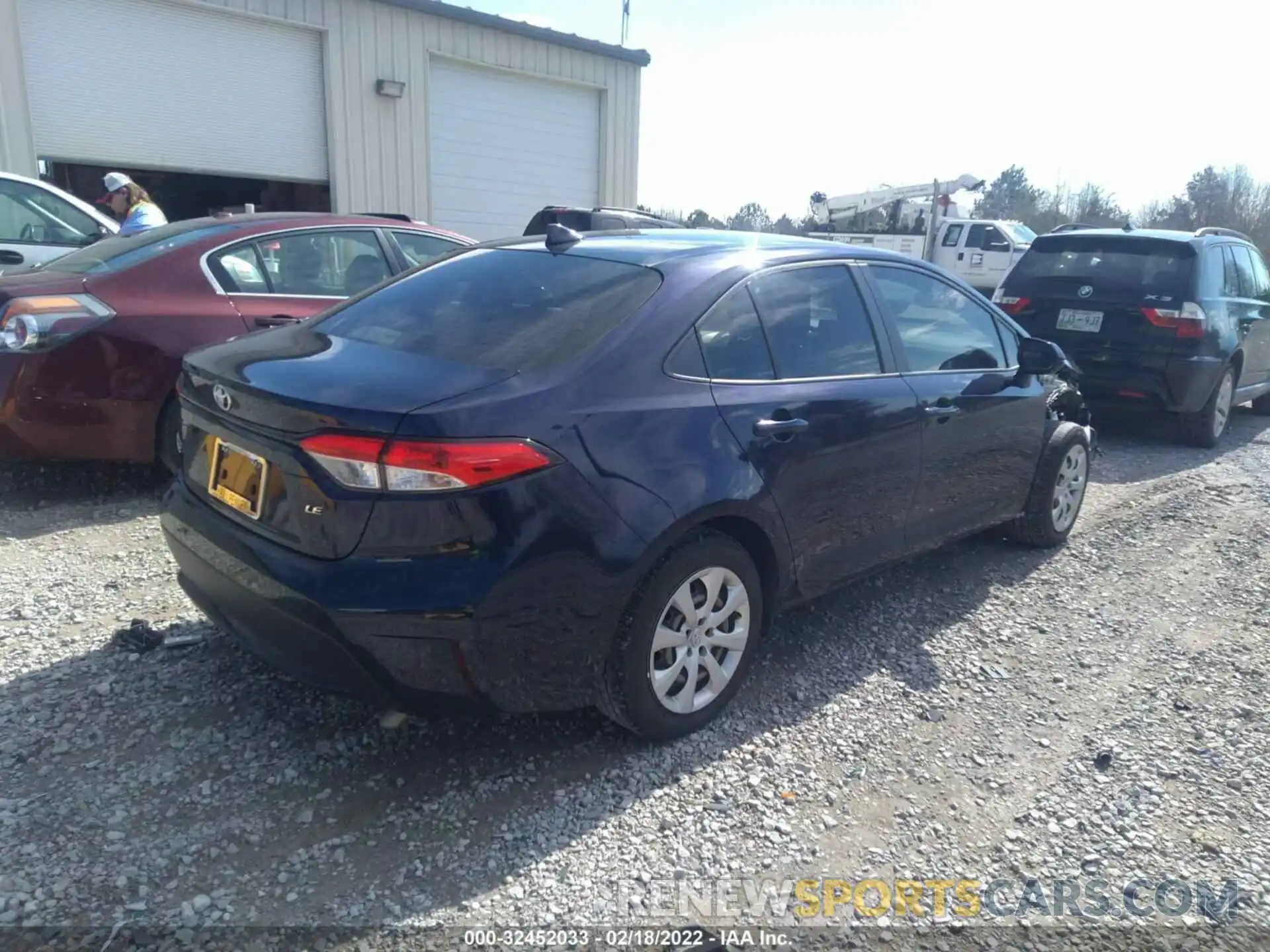 4 Photograph of a damaged car JTDEPRAE6LJ052067 TOYOTA COROLLA 2020