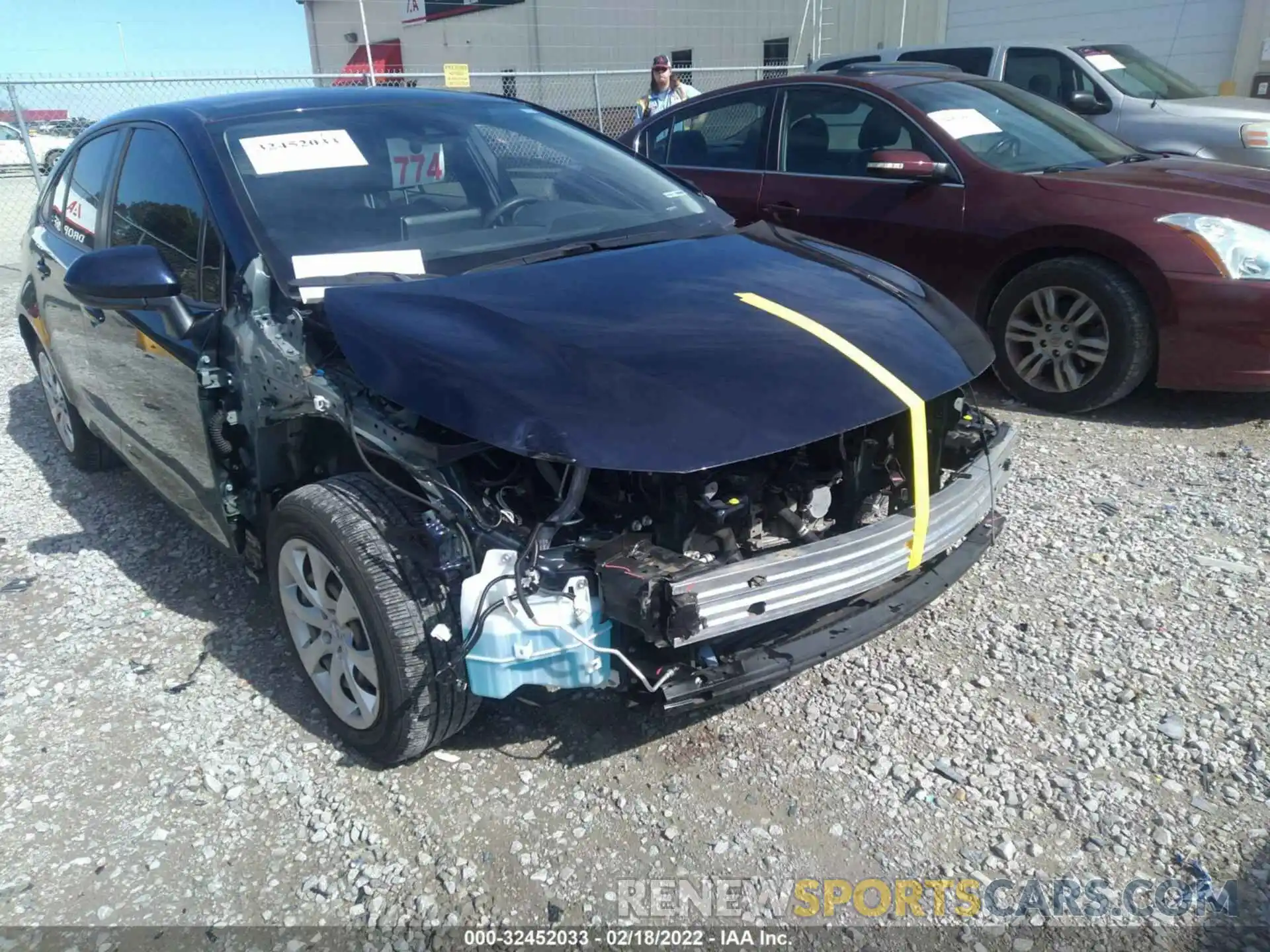 6 Photograph of a damaged car JTDEPRAE6LJ052067 TOYOTA COROLLA 2020