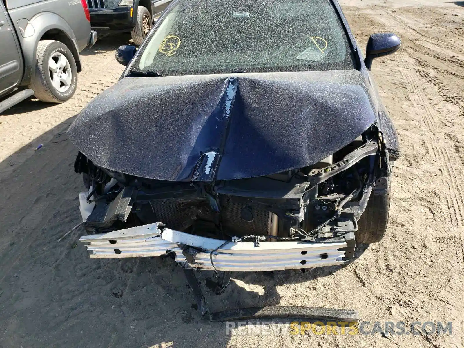 7 Photograph of a damaged car JTDEPRAE6LJ052439 TOYOTA COROLLA 2020