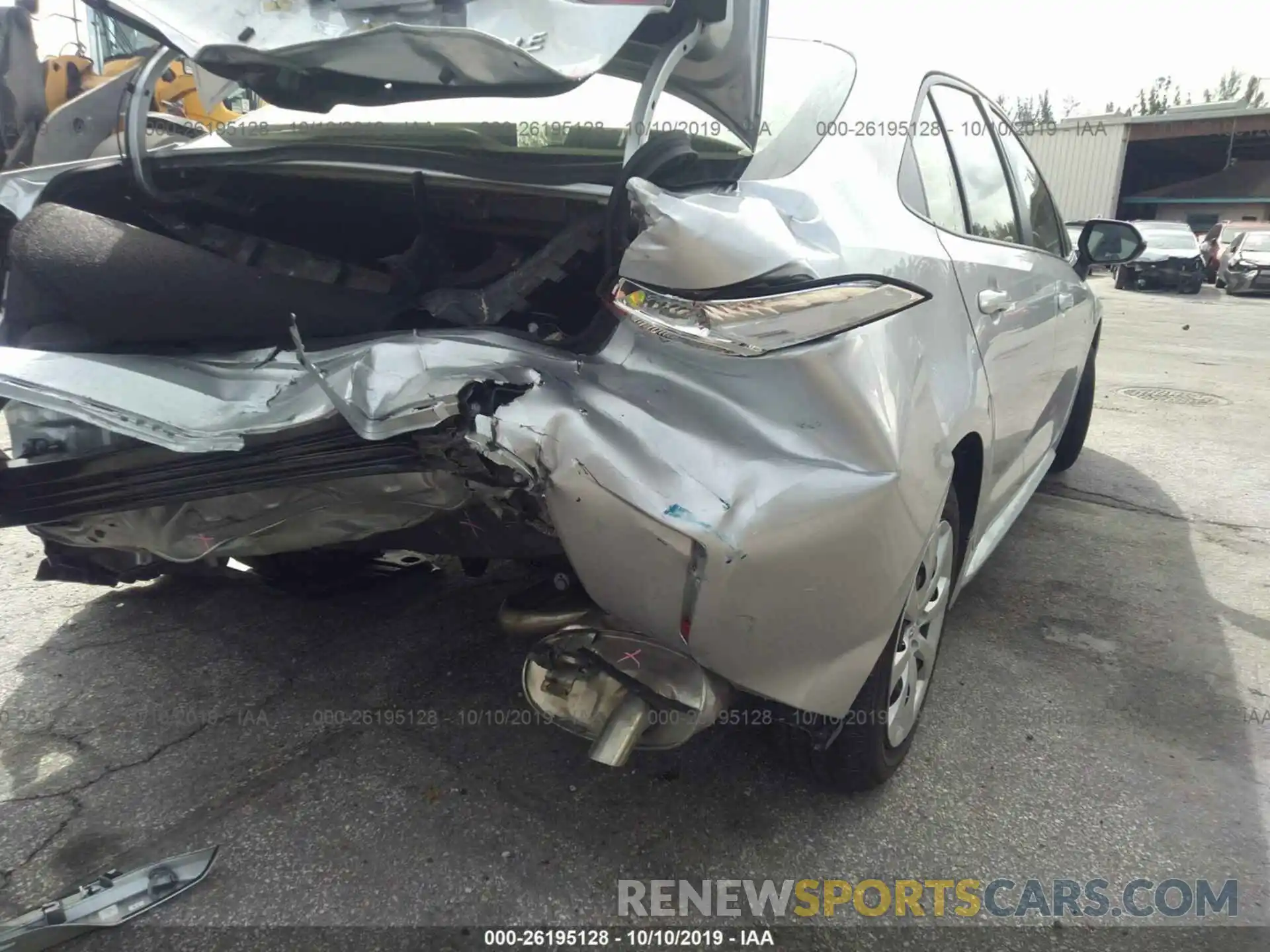 6 Photograph of a damaged car JTDEPRAE6LJ052442 TOYOTA COROLLA 2020