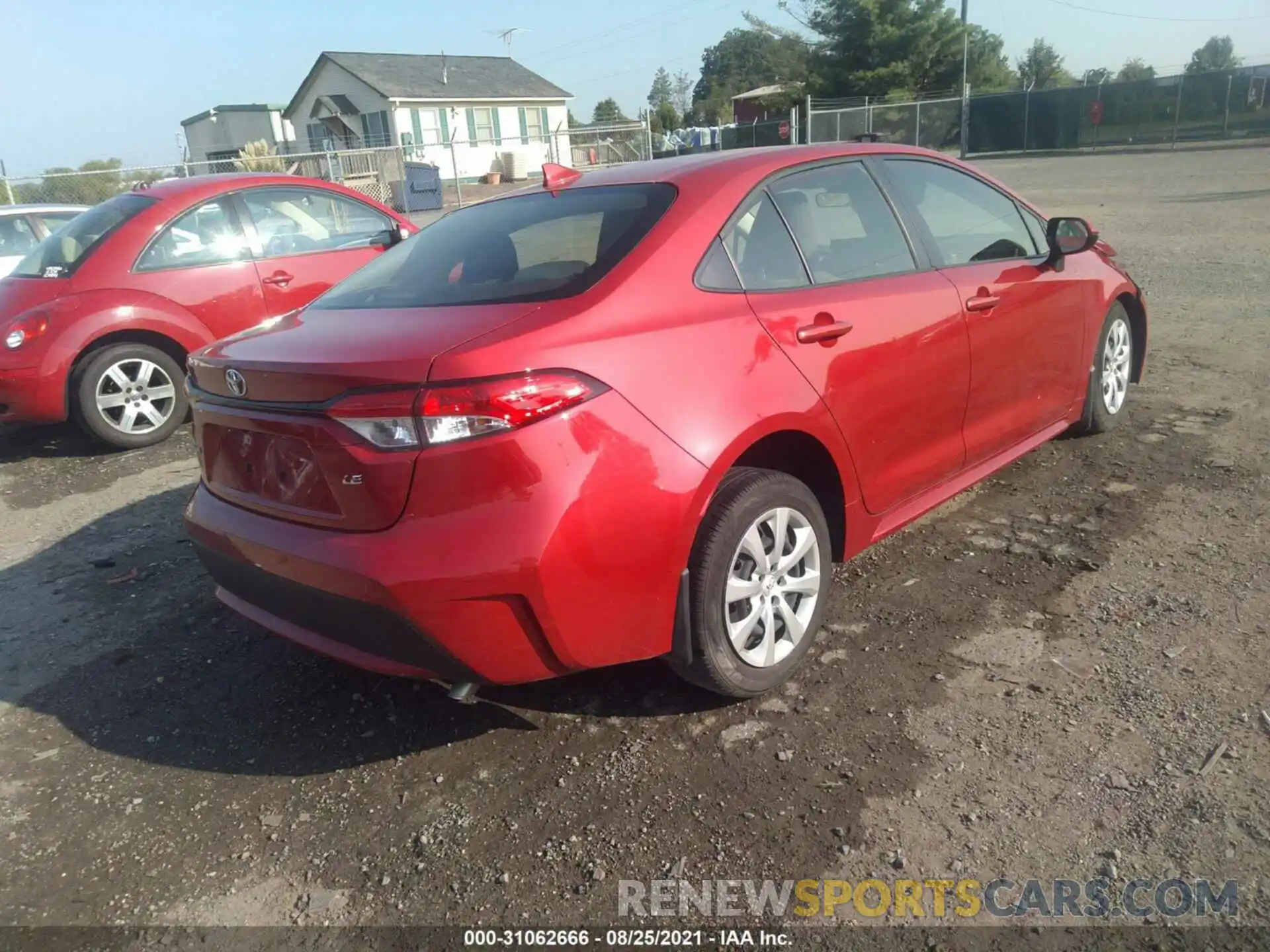 4 Photograph of a damaged car JTDEPRAE6LJ053137 TOYOTA COROLLA 2020