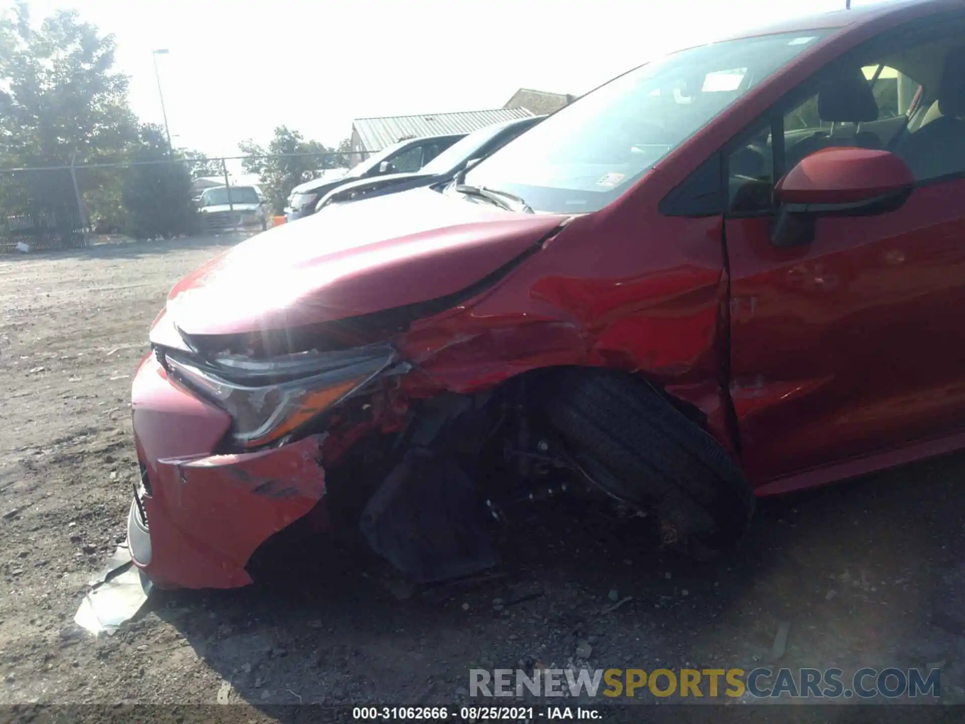 6 Photograph of a damaged car JTDEPRAE6LJ053137 TOYOTA COROLLA 2020