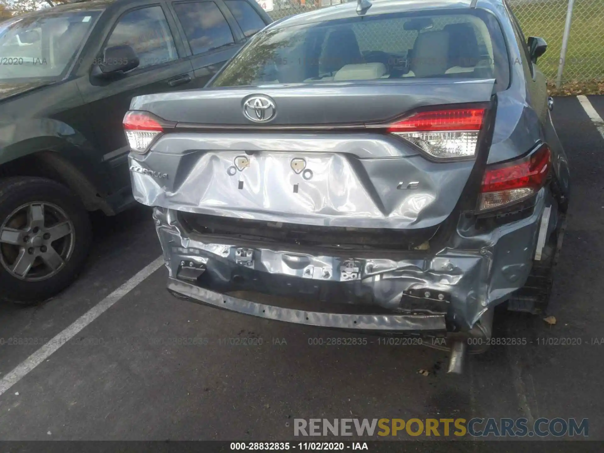 6 Photograph of a damaged car JTDEPRAE6LJ055003 TOYOTA COROLLA 2020