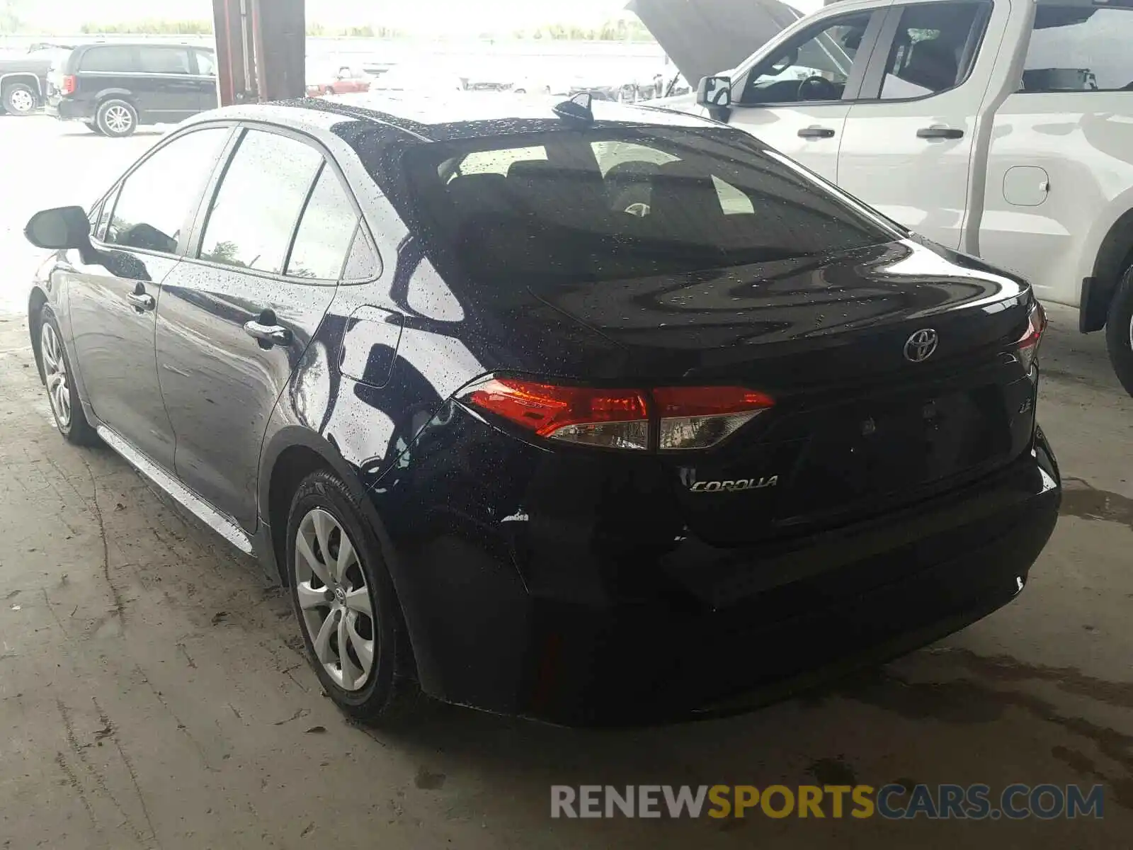 3 Photograph of a damaged car JTDEPRAE6LJ055664 TOYOTA COROLLA 2020