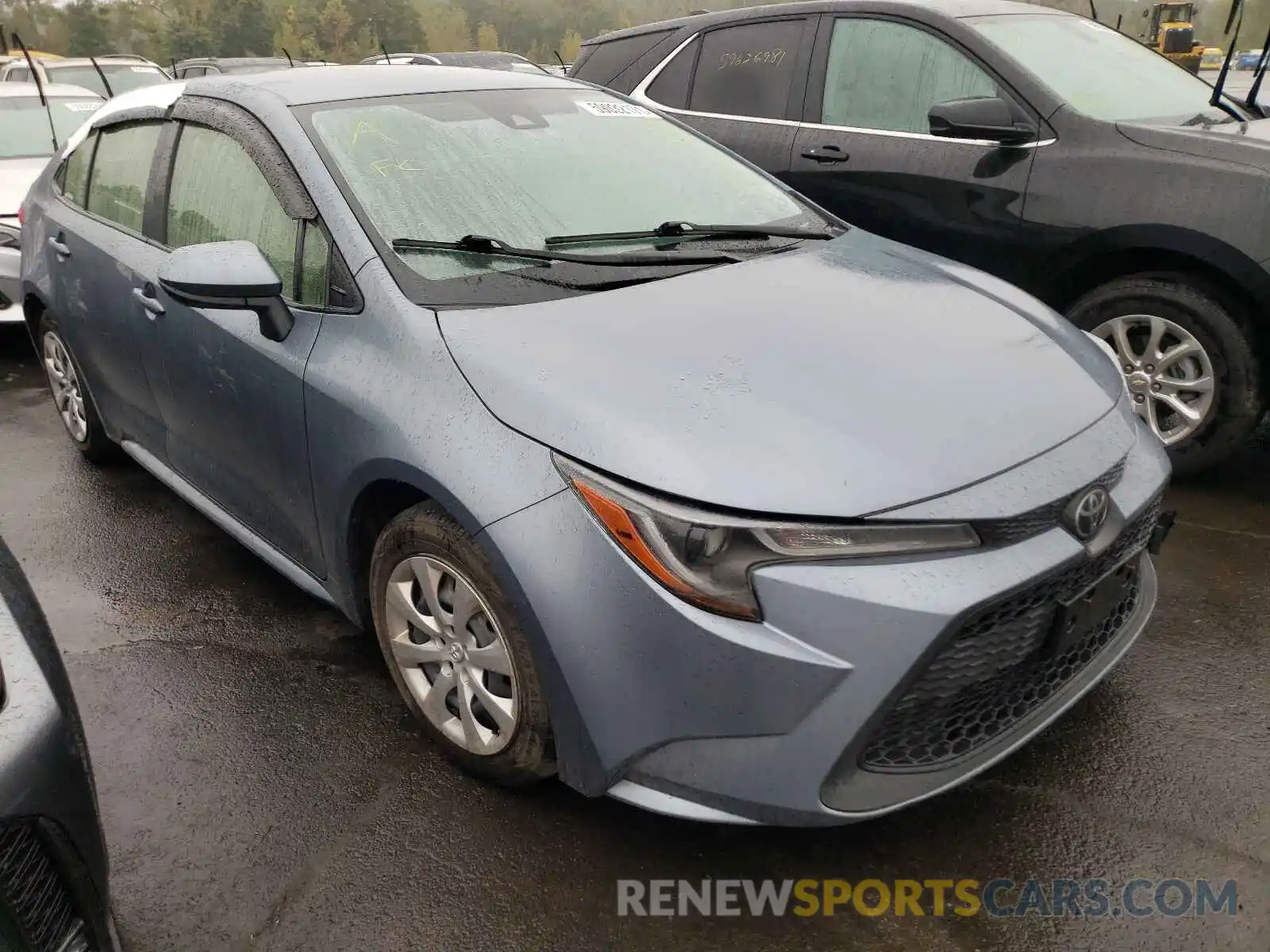 1 Photograph of a damaged car JTDEPRAE6LJ056538 TOYOTA COROLLA 2020