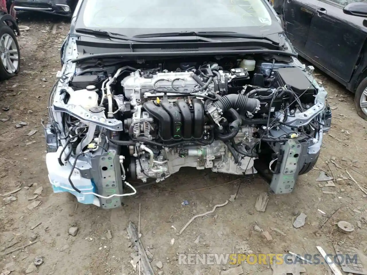 9 Photograph of a damaged car JTDEPRAE6LJ056975 TOYOTA COROLLA 2020