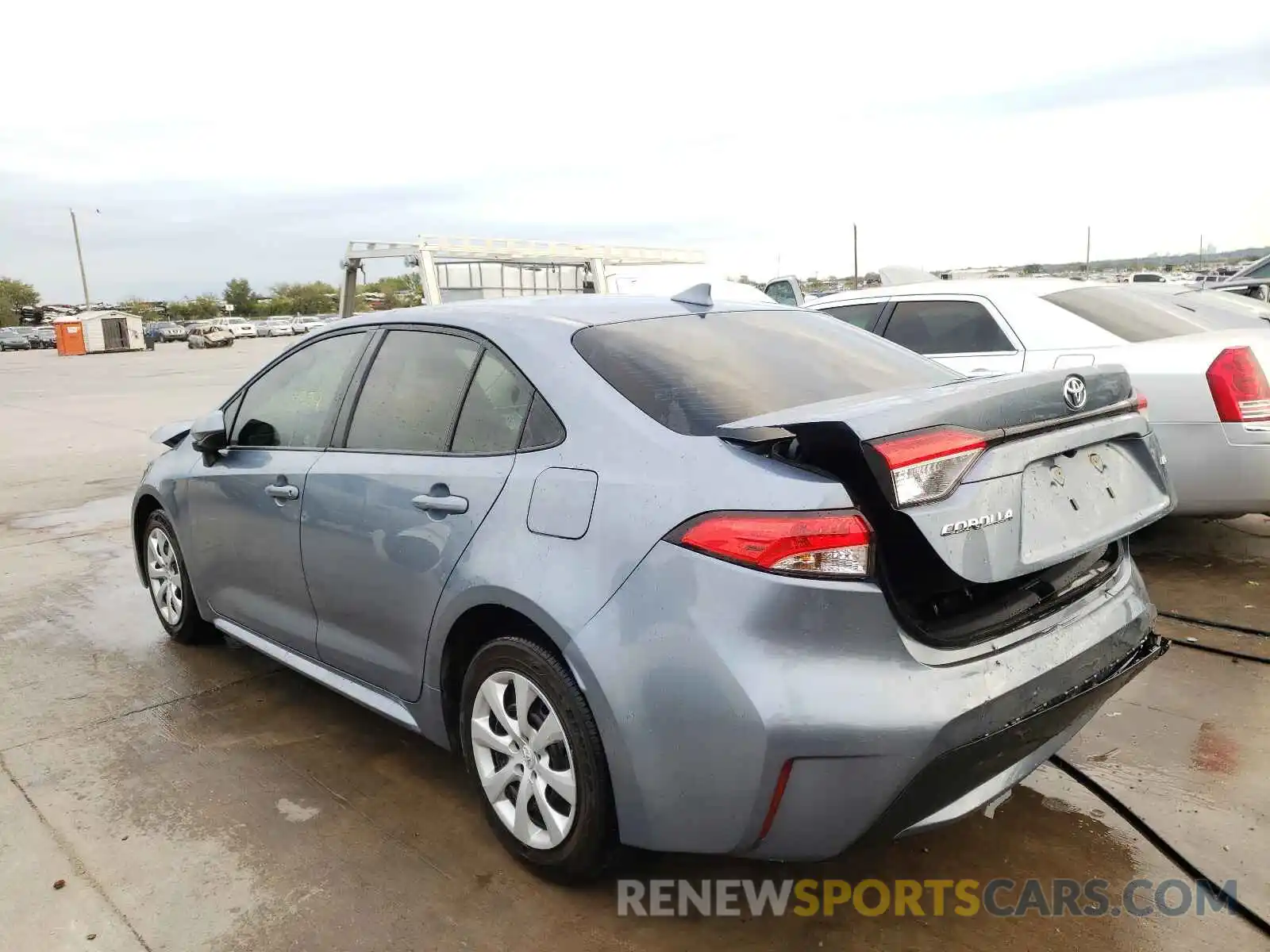 3 Photograph of a damaged car JTDEPRAE6LJ057852 TOYOTA COROLLA 2020