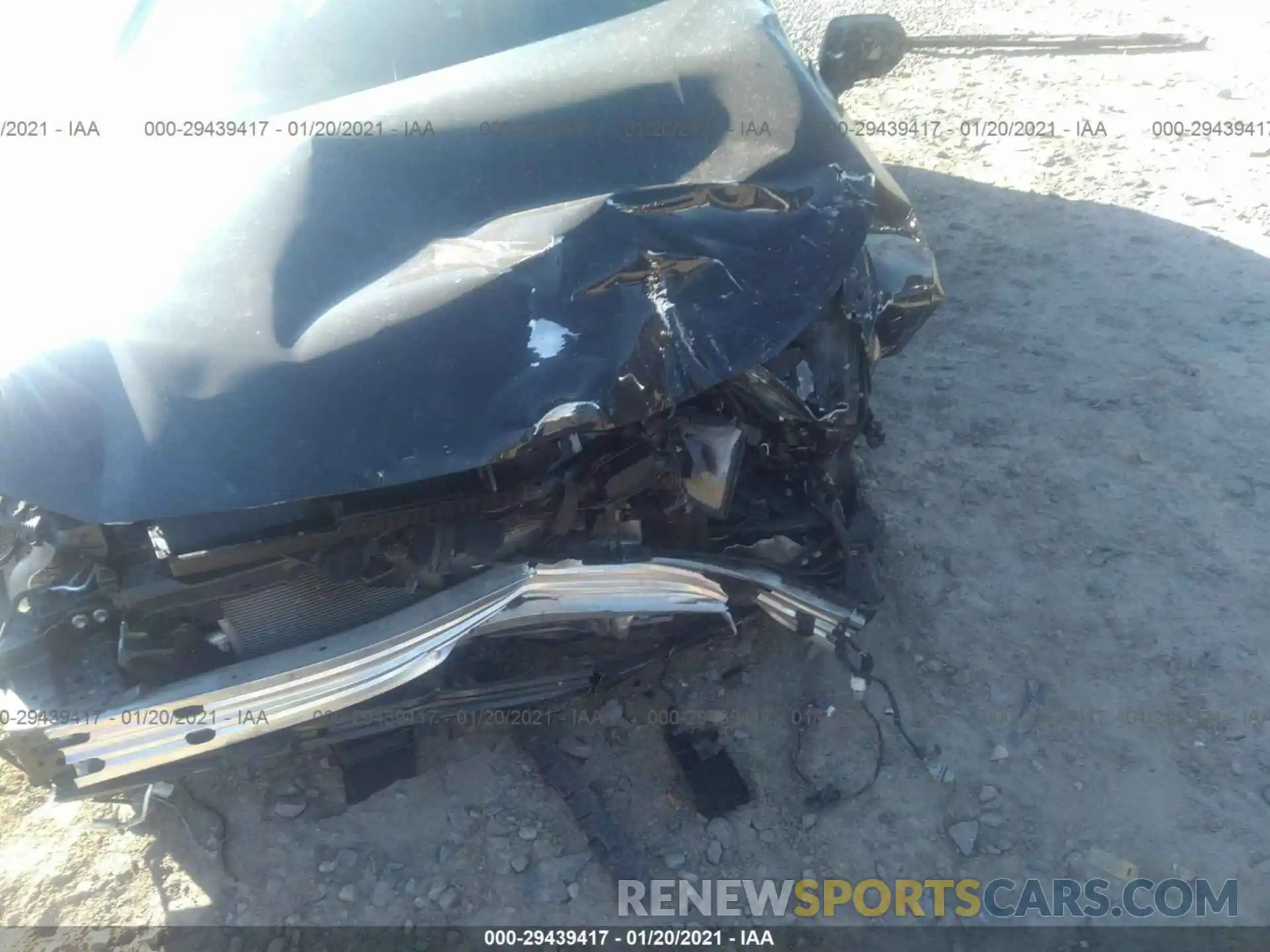 6 Фотография поврежденного автомобиля JTDEPRAE6LJ058399 TOYOTA COROLLA 2020