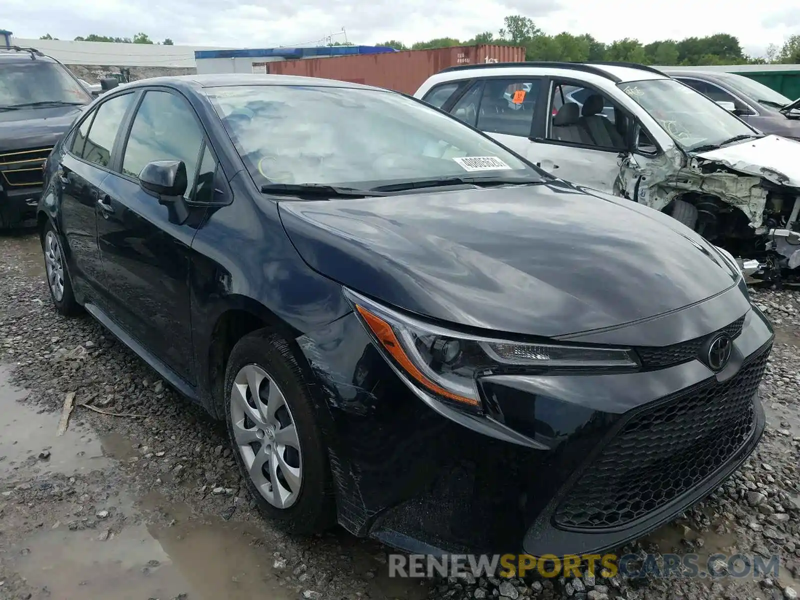 1 Photograph of a damaged car JTDEPRAE6LJ059679 TOYOTA COROLLA 2020