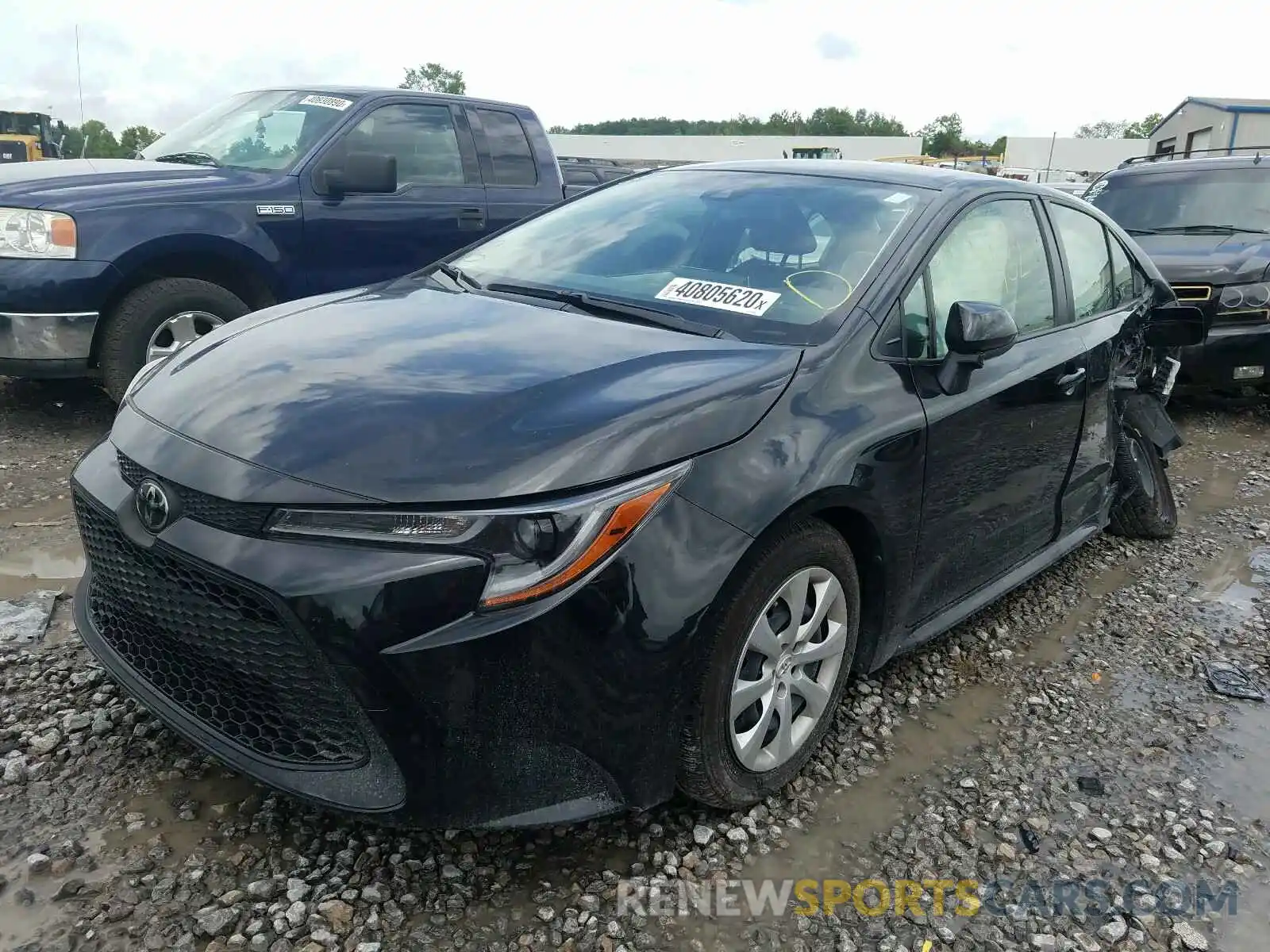 2 Photograph of a damaged car JTDEPRAE6LJ059679 TOYOTA COROLLA 2020