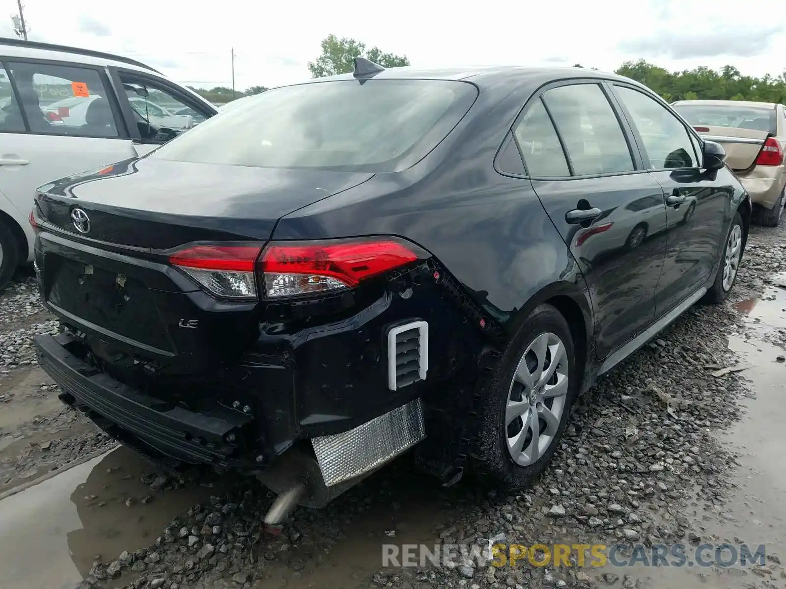 4 Photograph of a damaged car JTDEPRAE6LJ059679 TOYOTA COROLLA 2020