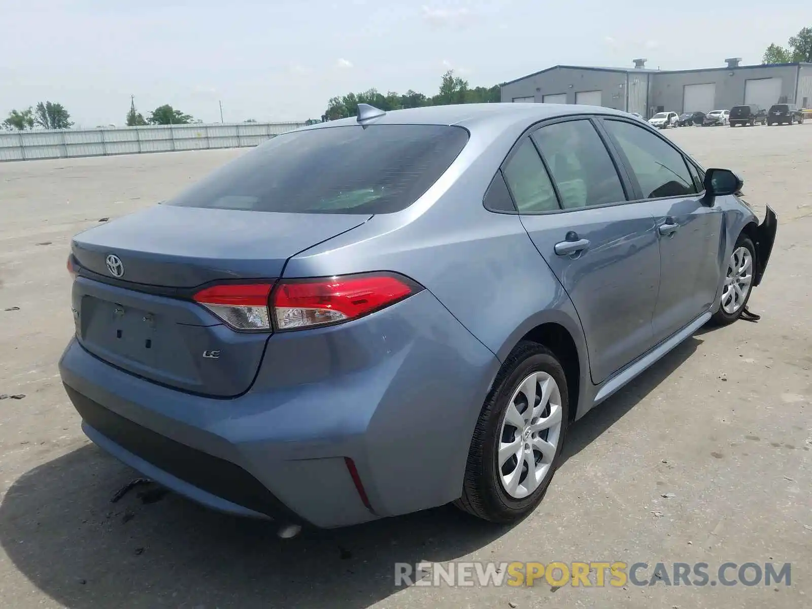 4 Photograph of a damaged car JTDEPRAE6LJ060217 TOYOTA COROLLA 2020