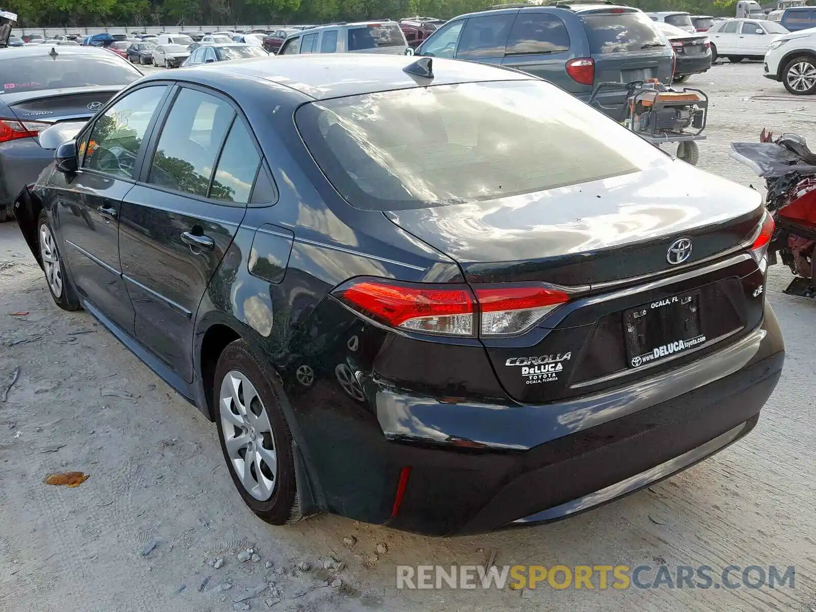 3 Photograph of a damaged car JTDEPRAE6LJ060623 TOYOTA COROLLA 2020