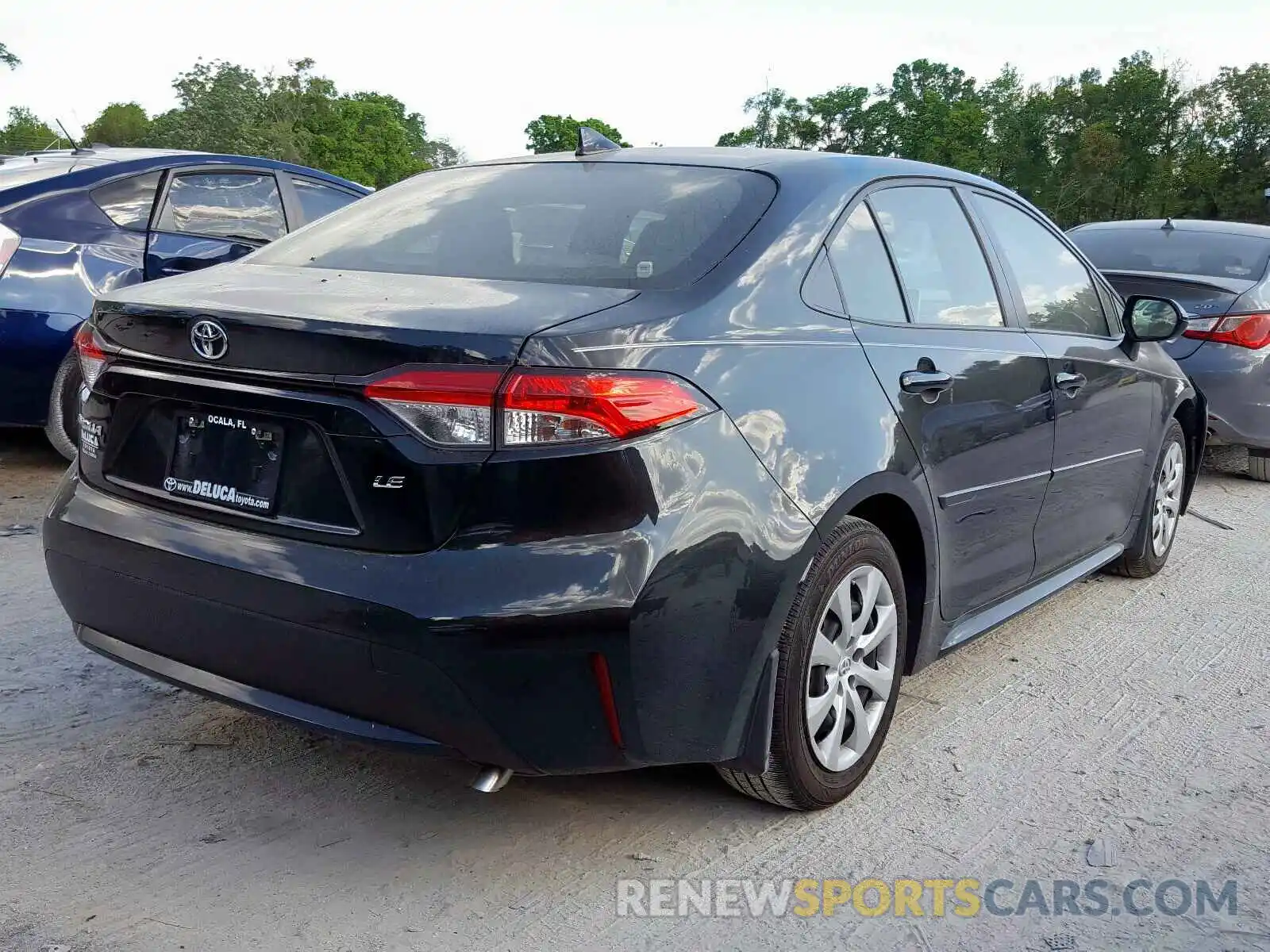 4 Photograph of a damaged car JTDEPRAE6LJ060623 TOYOTA COROLLA 2020