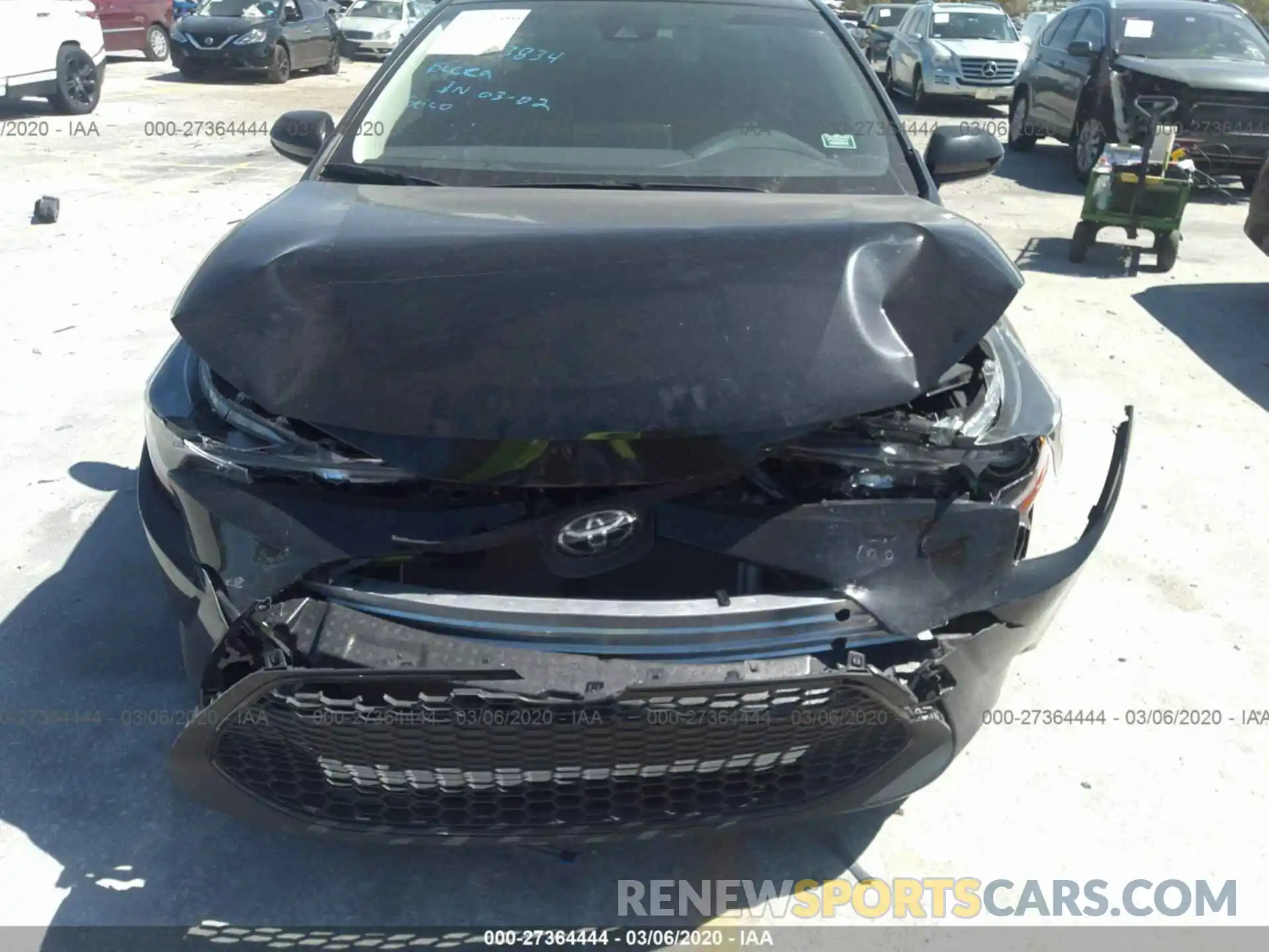 6 Photograph of a damaged car JTDEPRAE6LJ060685 TOYOTA COROLLA 2020