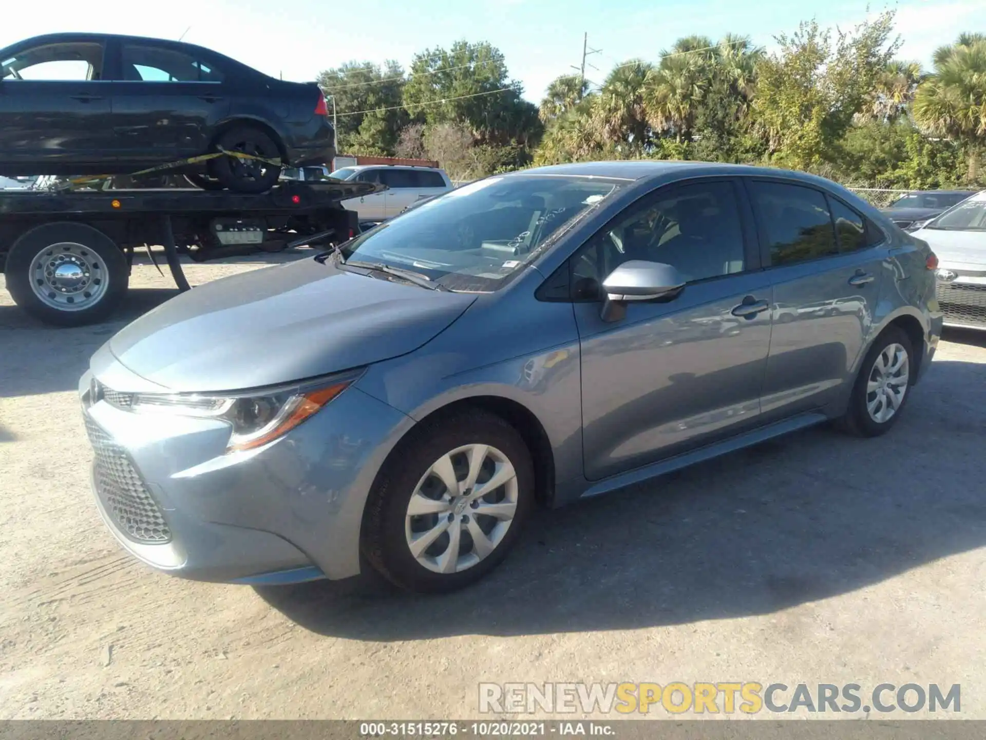 2 Photograph of a damaged car JTDEPRAE6LJ062677 TOYOTA COROLLA 2020