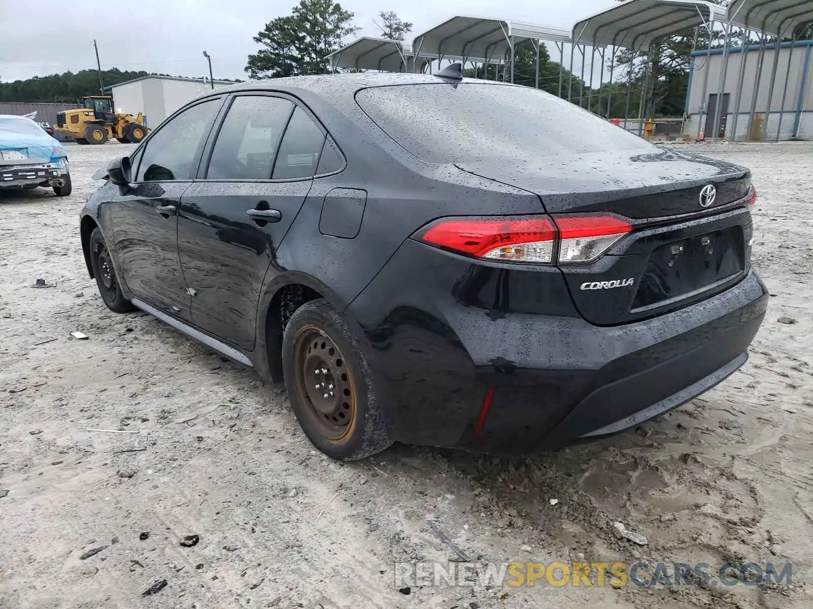 3 Photograph of a damaged car JTDEPRAE6LJ063652 TOYOTA COROLLA 2020