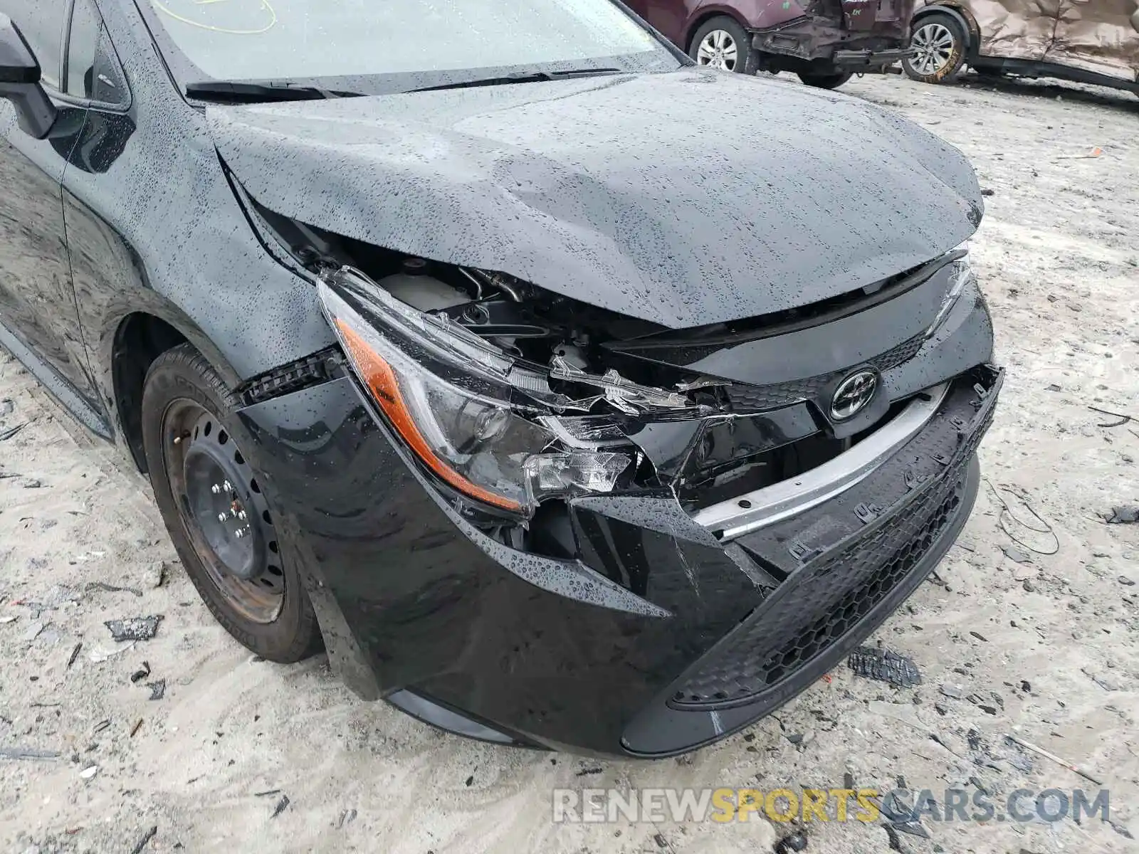 9 Photograph of a damaged car JTDEPRAE6LJ063652 TOYOTA COROLLA 2020