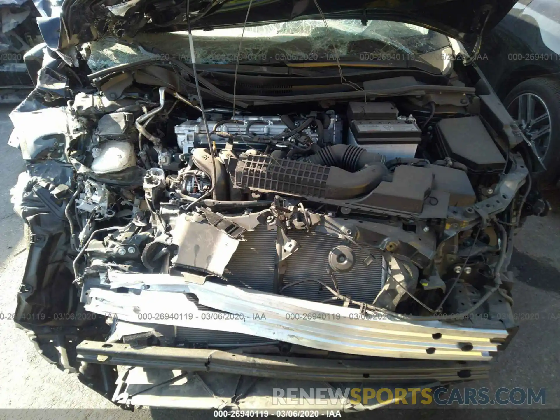 10 Фотография поврежденного автомобиля JTDEPRAE6LJ065319 TOYOTA COROLLA 2020