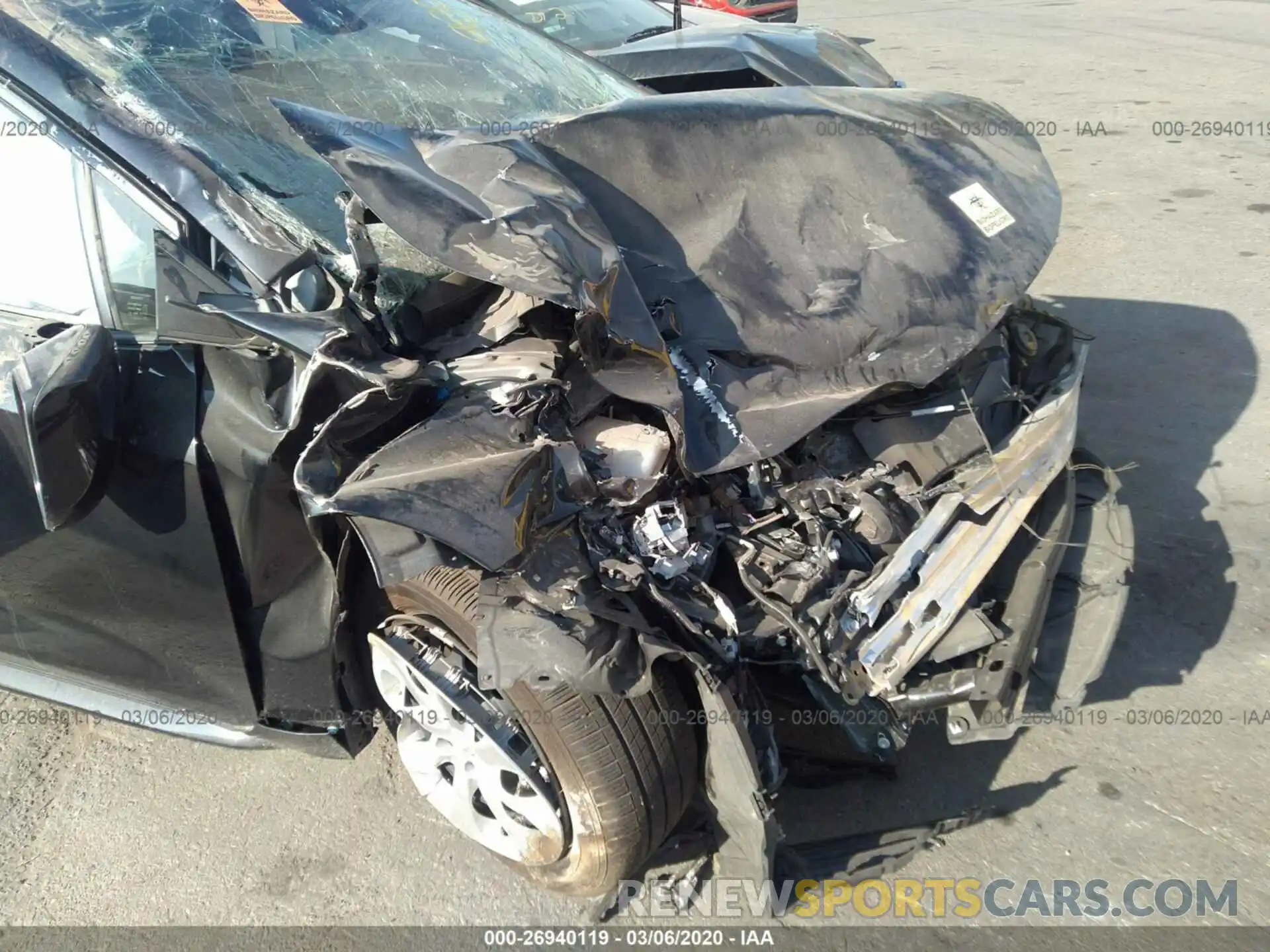 6 Фотография поврежденного автомобиля JTDEPRAE6LJ065319 TOYOTA COROLLA 2020