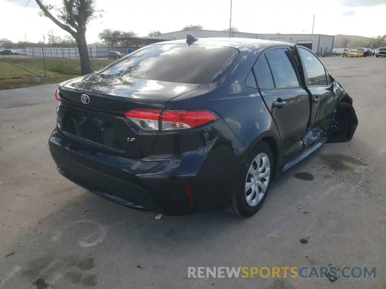 4 Photograph of a damaged car JTDEPRAE6LJ066227 TOYOTA COROLLA 2020