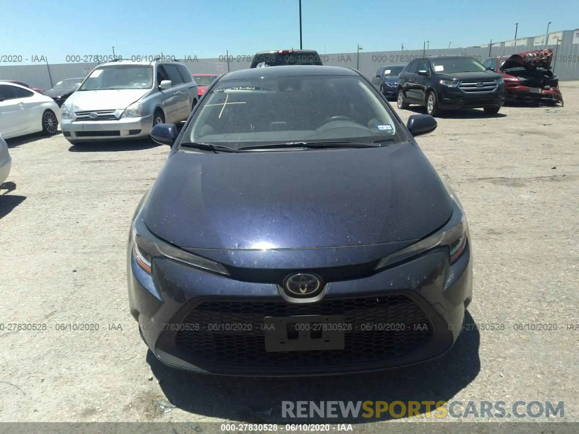 6 Photograph of a damaged car JTDEPRAE6LJ066616 TOYOTA COROLLA 2020