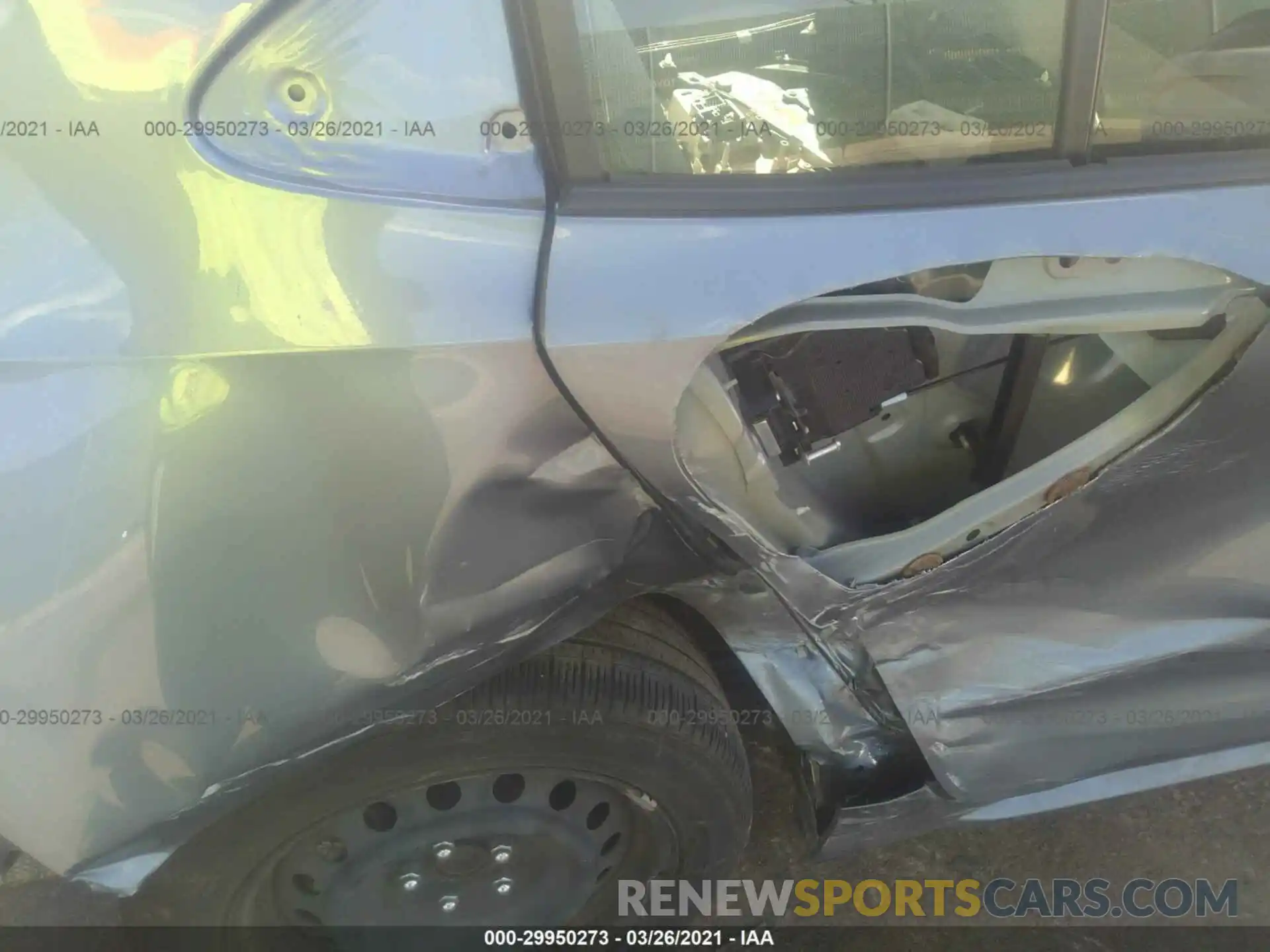 6 Фотография поврежденного автомобиля JTDEPRAE6LJ067250 TOYOTA COROLLA 2020