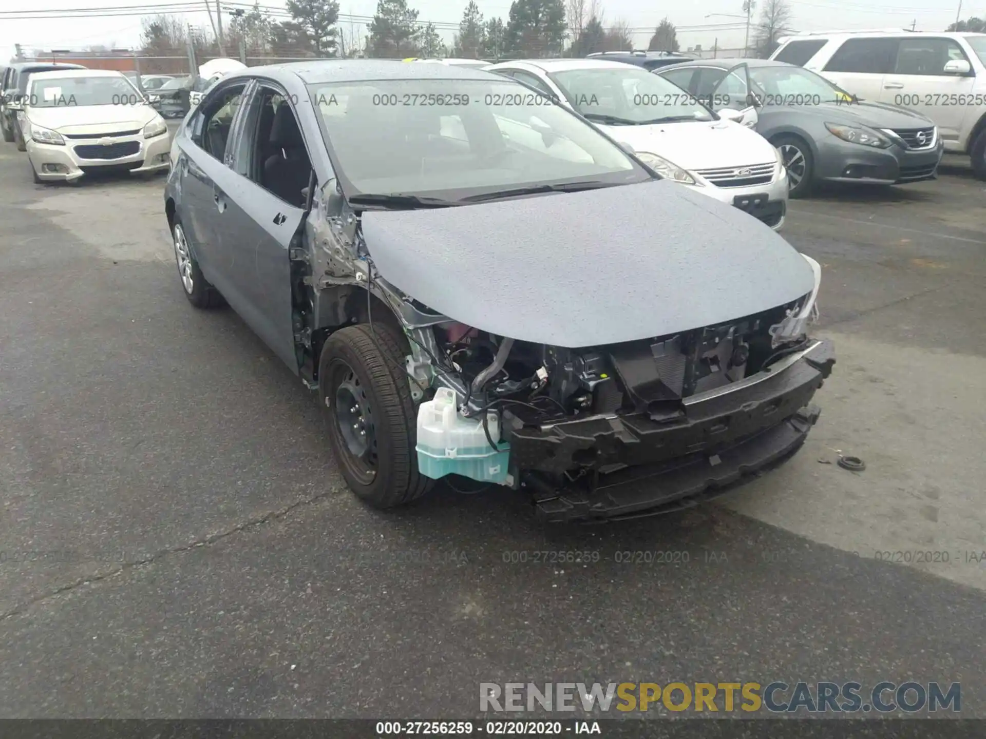 6 Photograph of a damaged car JTDEPRAE6LJ068981 TOYOTA COROLLA 2020