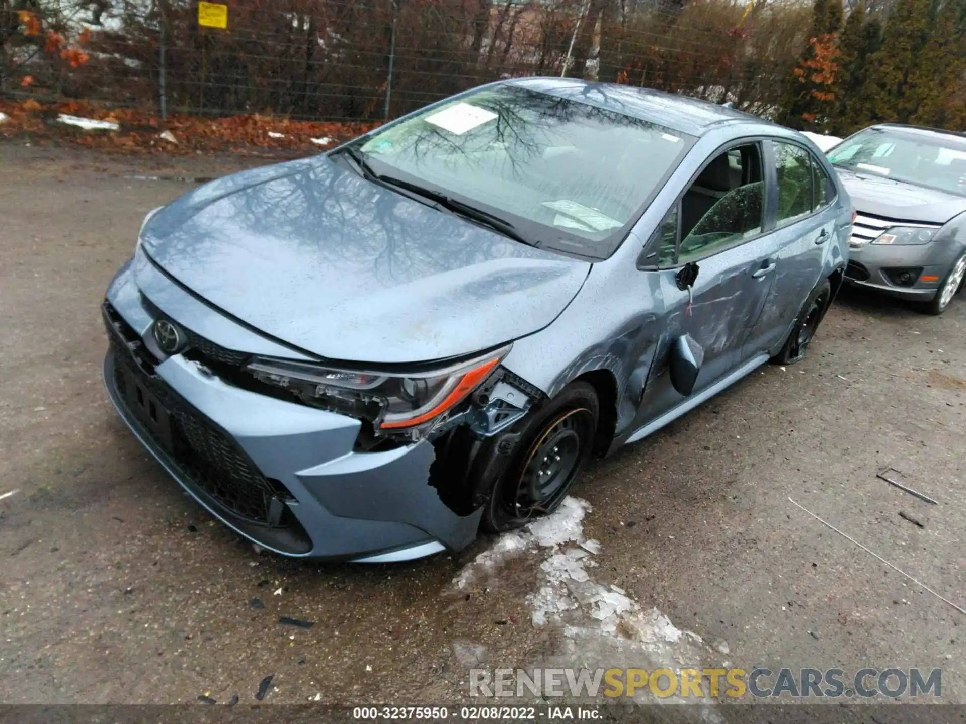 2 Photograph of a damaged car JTDEPRAE6LJ070892 TOYOTA COROLLA 2020