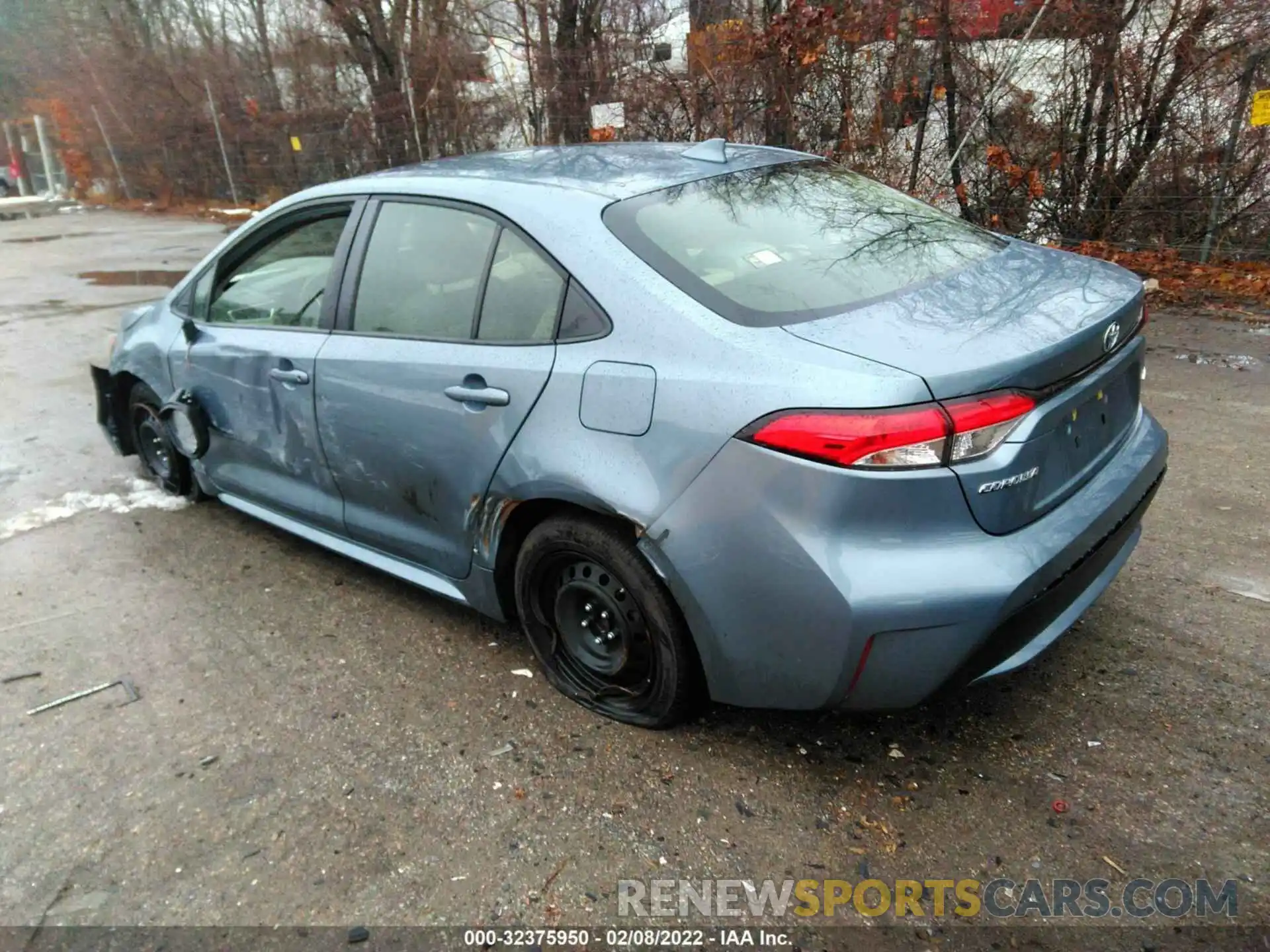 3 Photograph of a damaged car JTDEPRAE6LJ070892 TOYOTA COROLLA 2020