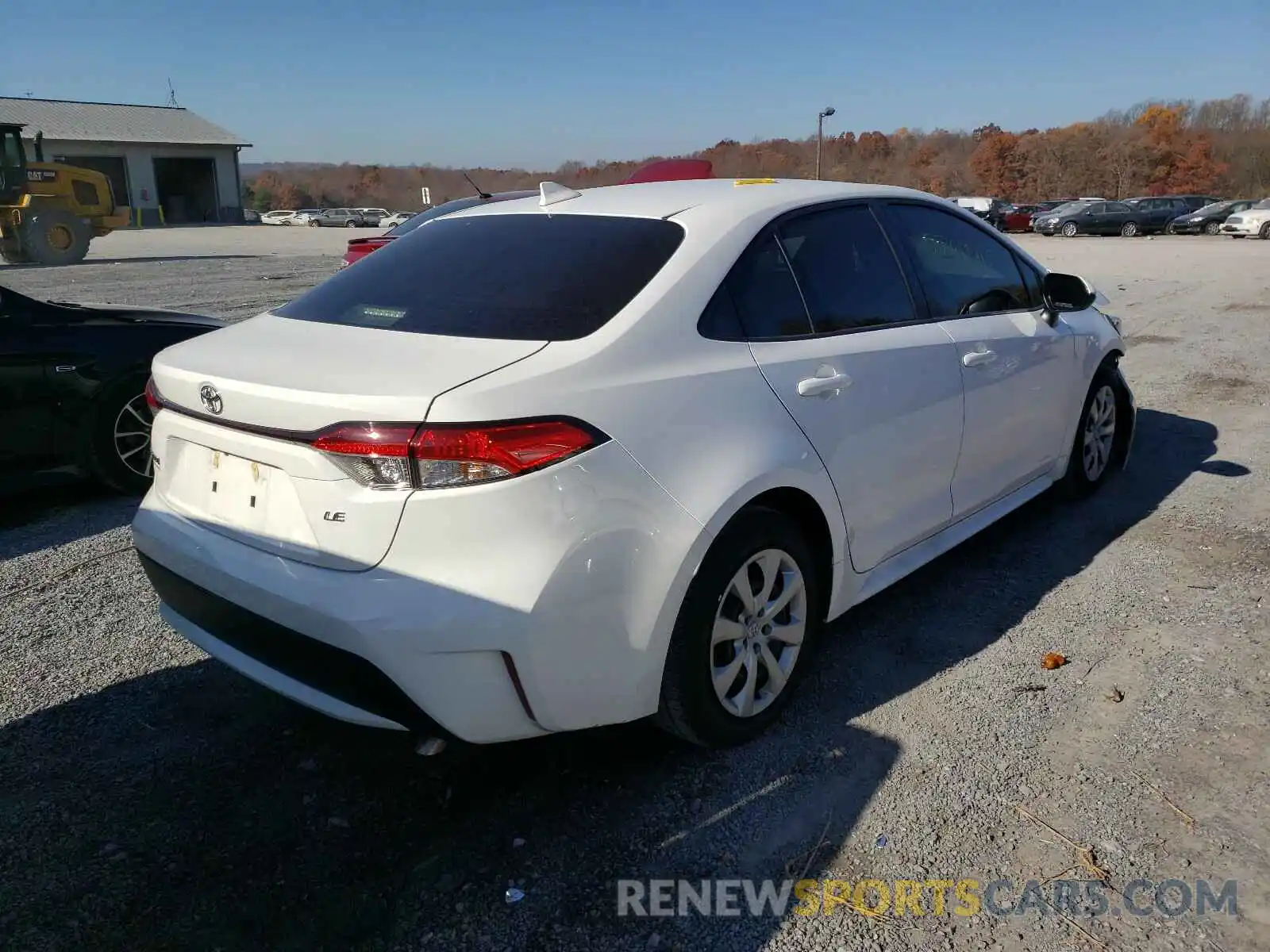 4 Photograph of a damaged car JTDEPRAE6LJ071332 TOYOTA COROLLA 2020