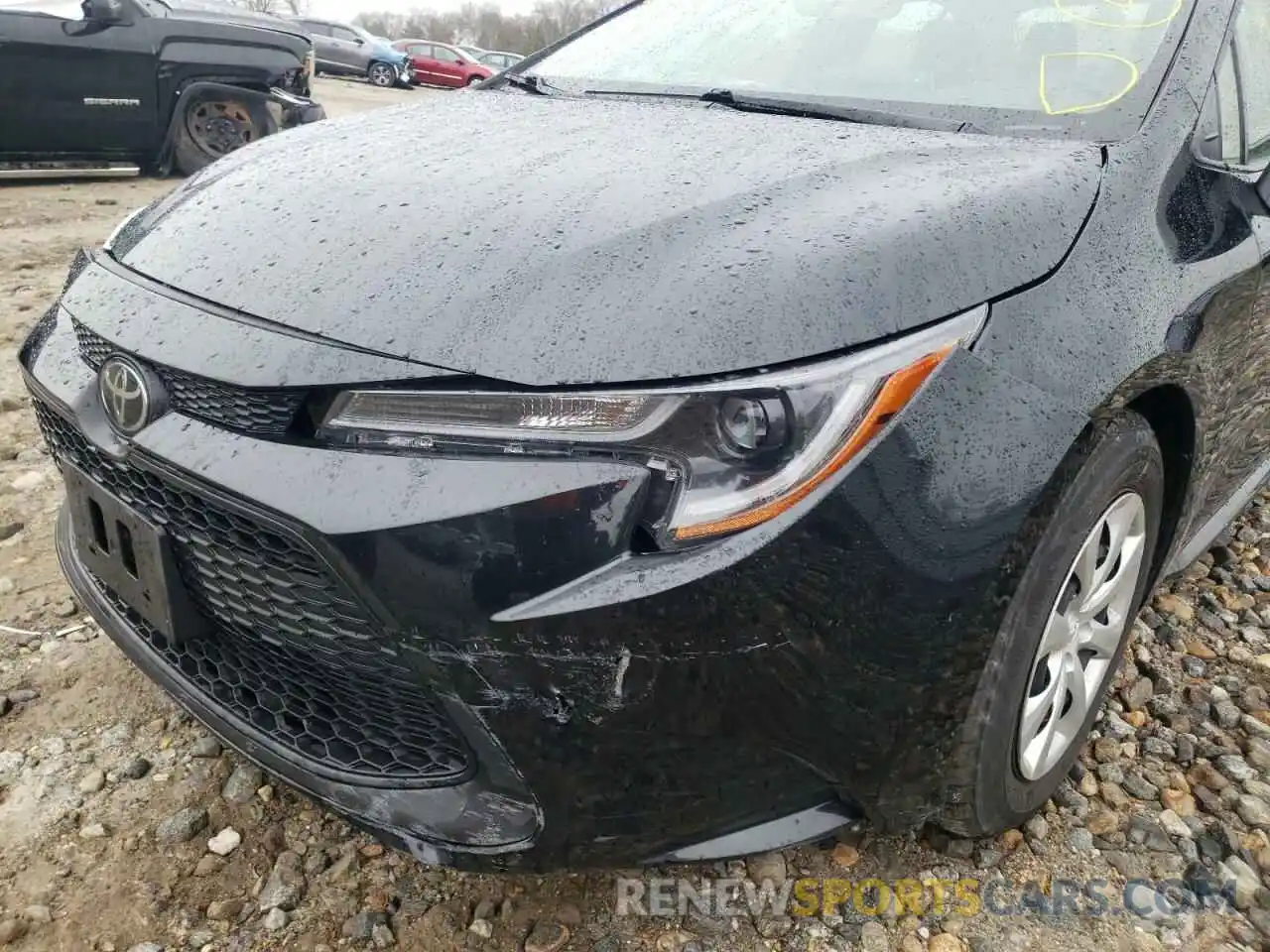 9 Photograph of a damaged car JTDEPRAE6LJ072688 TOYOTA COROLLA 2020