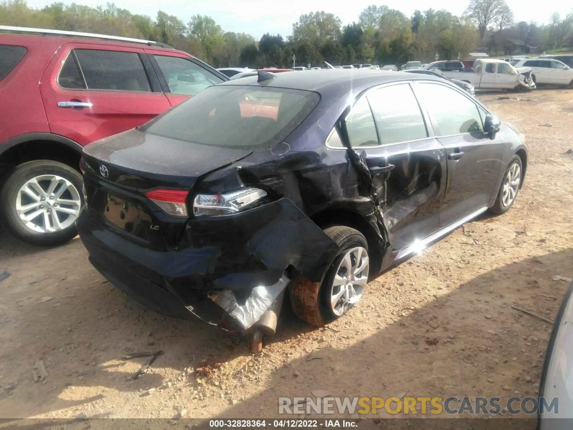 6 Photograph of a damaged car JTDEPRAE6LJ074036 TOYOTA COROLLA 2020