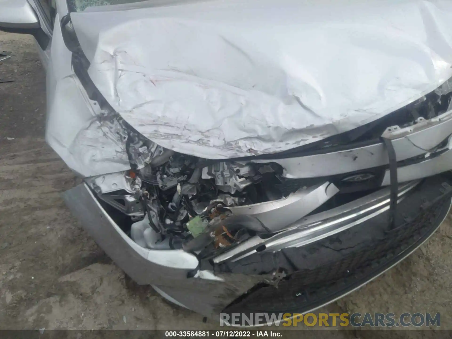 6 Photograph of a damaged car JTDEPRAE6LJ074277 TOYOTA COROLLA 2020