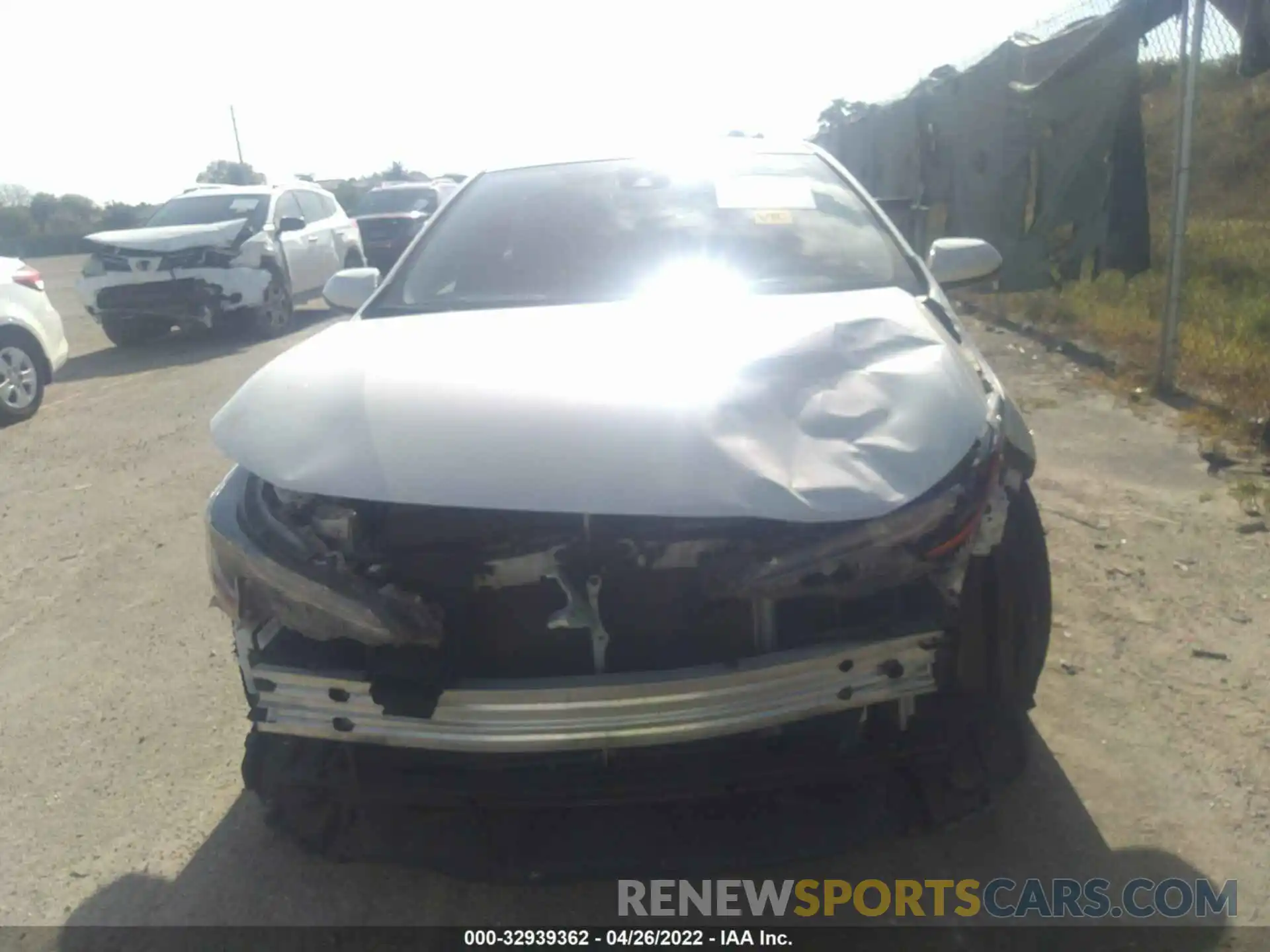 6 Photograph of a damaged car JTDEPRAE6LJ078393 TOYOTA COROLLA 2020