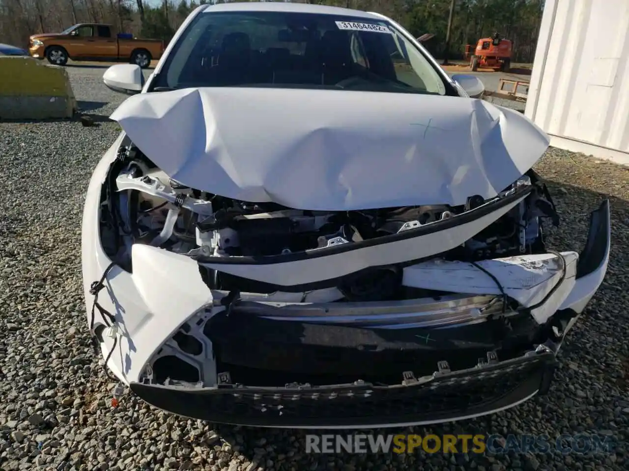 9 Photograph of a damaged car JTDEPRAE6LJ078460 TOYOTA COROLLA 2020