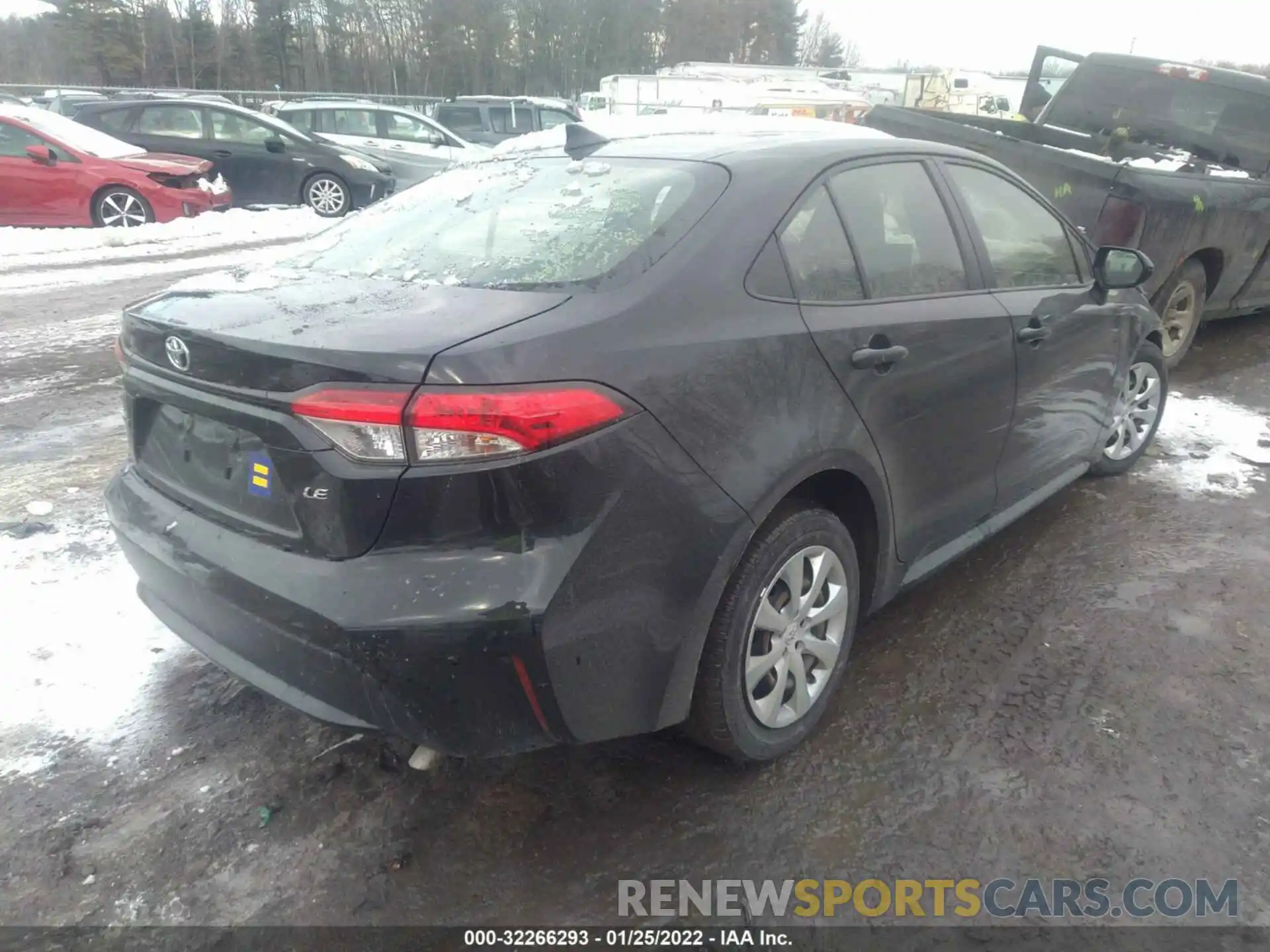 4 Photograph of a damaged car JTDEPRAE6LJ079849 TOYOTA COROLLA 2020