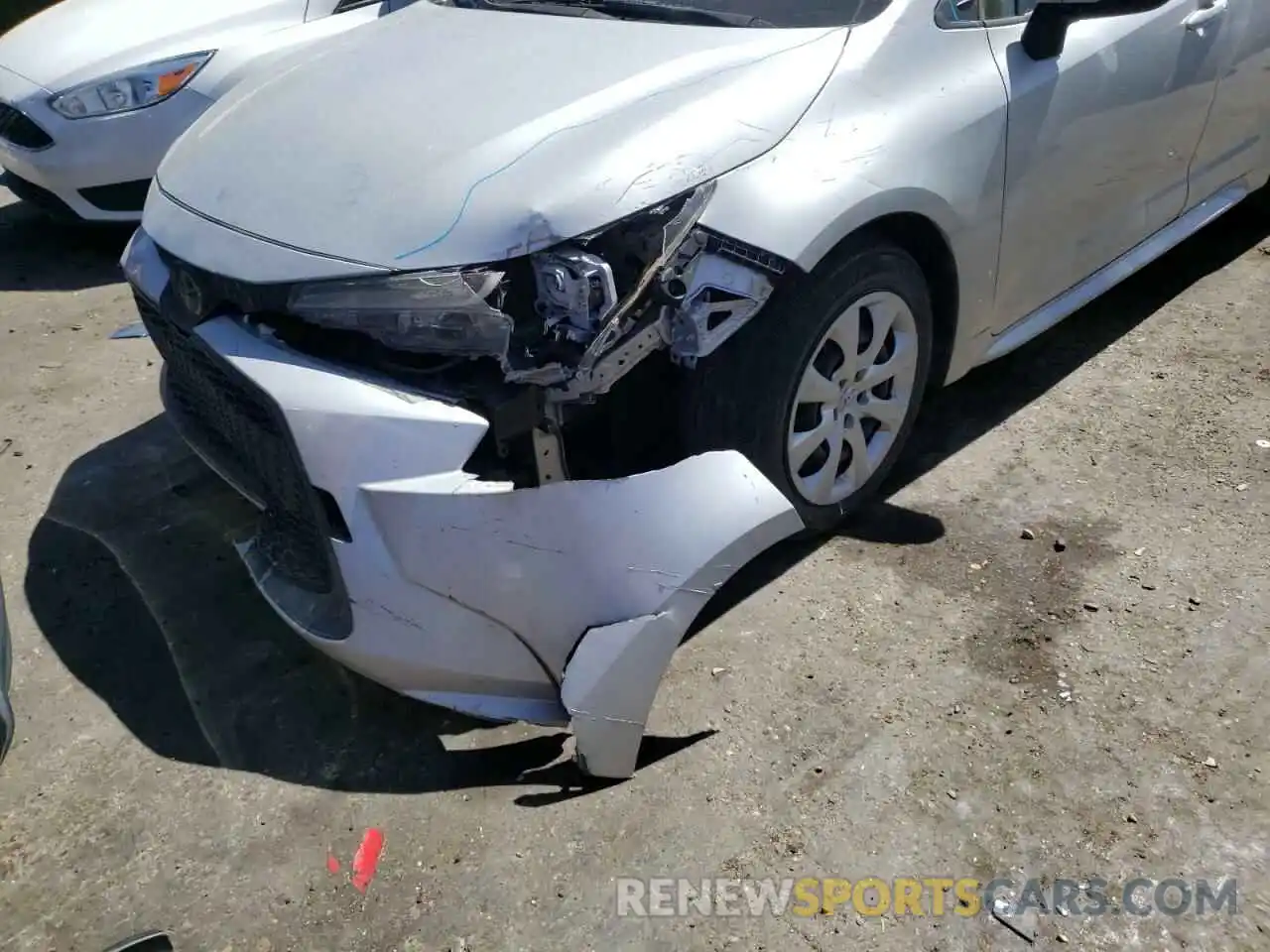 9 Photograph of a damaged car JTDEPRAE6LJ080046 TOYOTA COROLLA 2020