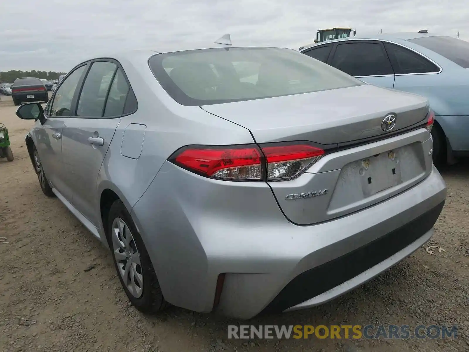 3 Photograph of a damaged car JTDEPRAE6LJ083190 TOYOTA COROLLA 2020