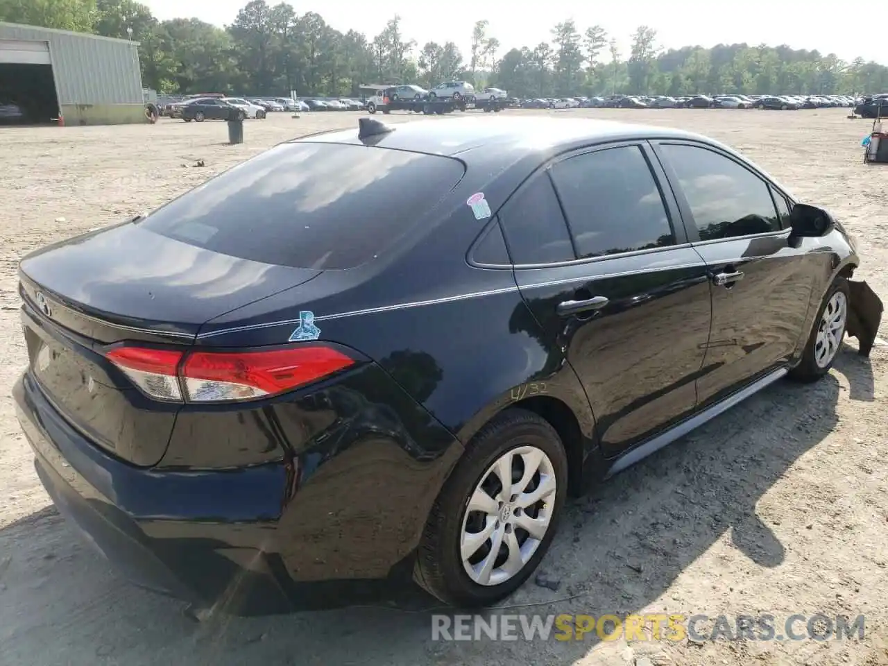 4 Photograph of a damaged car JTDEPRAE6LJ083576 TOYOTA COROLLA 2020