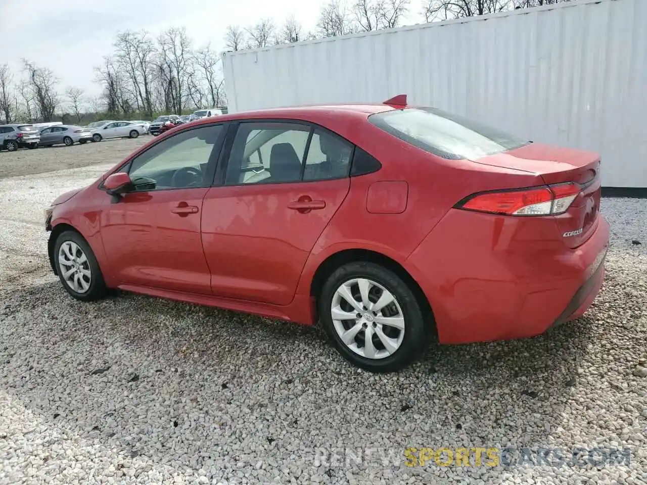 2 Photograph of a damaged car JTDEPRAE6LJ083917 TOYOTA COROLLA 2020