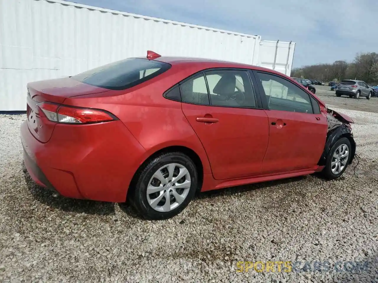 3 Photograph of a damaged car JTDEPRAE6LJ083917 TOYOTA COROLLA 2020