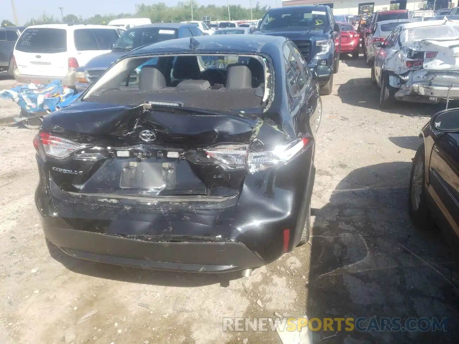 9 Photograph of a damaged car JTDEPRAE6LJ088910 TOYOTA COROLLA 2020