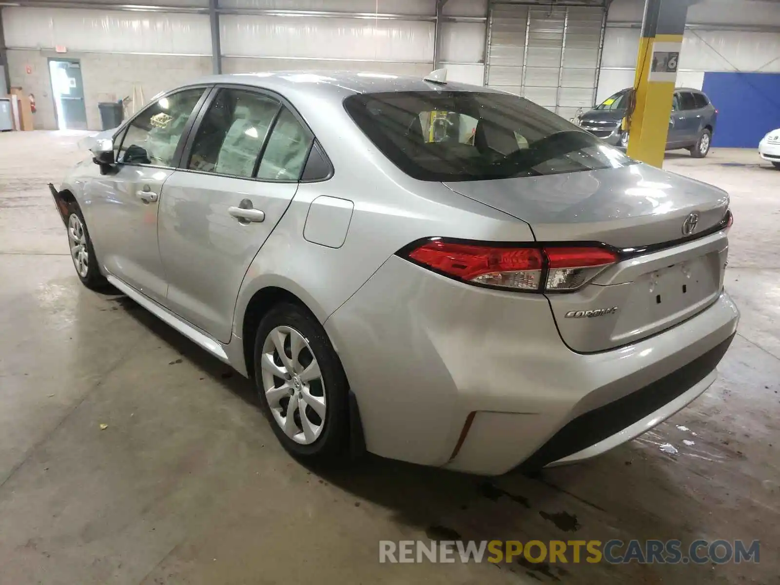 3 Photograph of a damaged car JTDEPRAE6LJ089877 TOYOTA COROLLA 2020