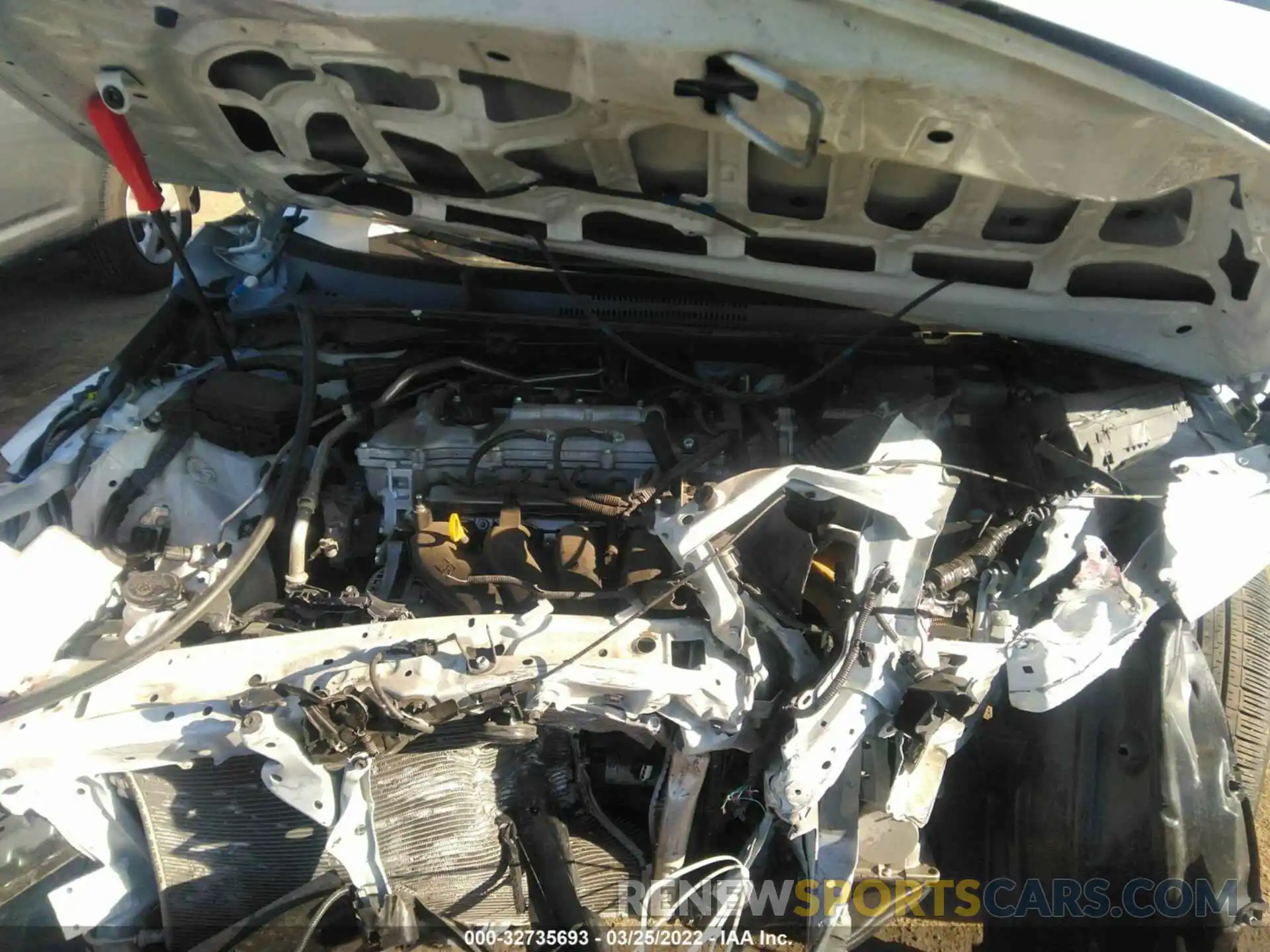 10 Photograph of a damaged car JTDEPRAE6LJ090141 TOYOTA COROLLA 2020