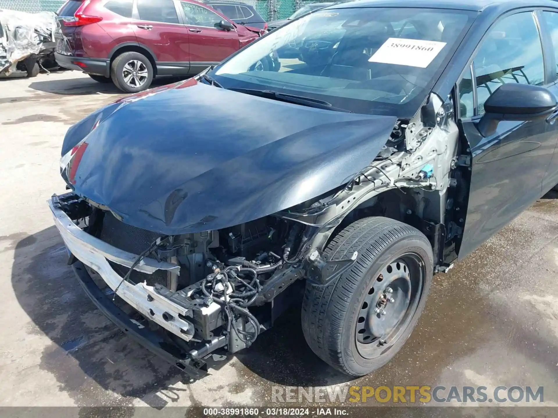 6 Фотография поврежденного автомобиля JTDEPRAE6LJ090401 TOYOTA COROLLA 2020