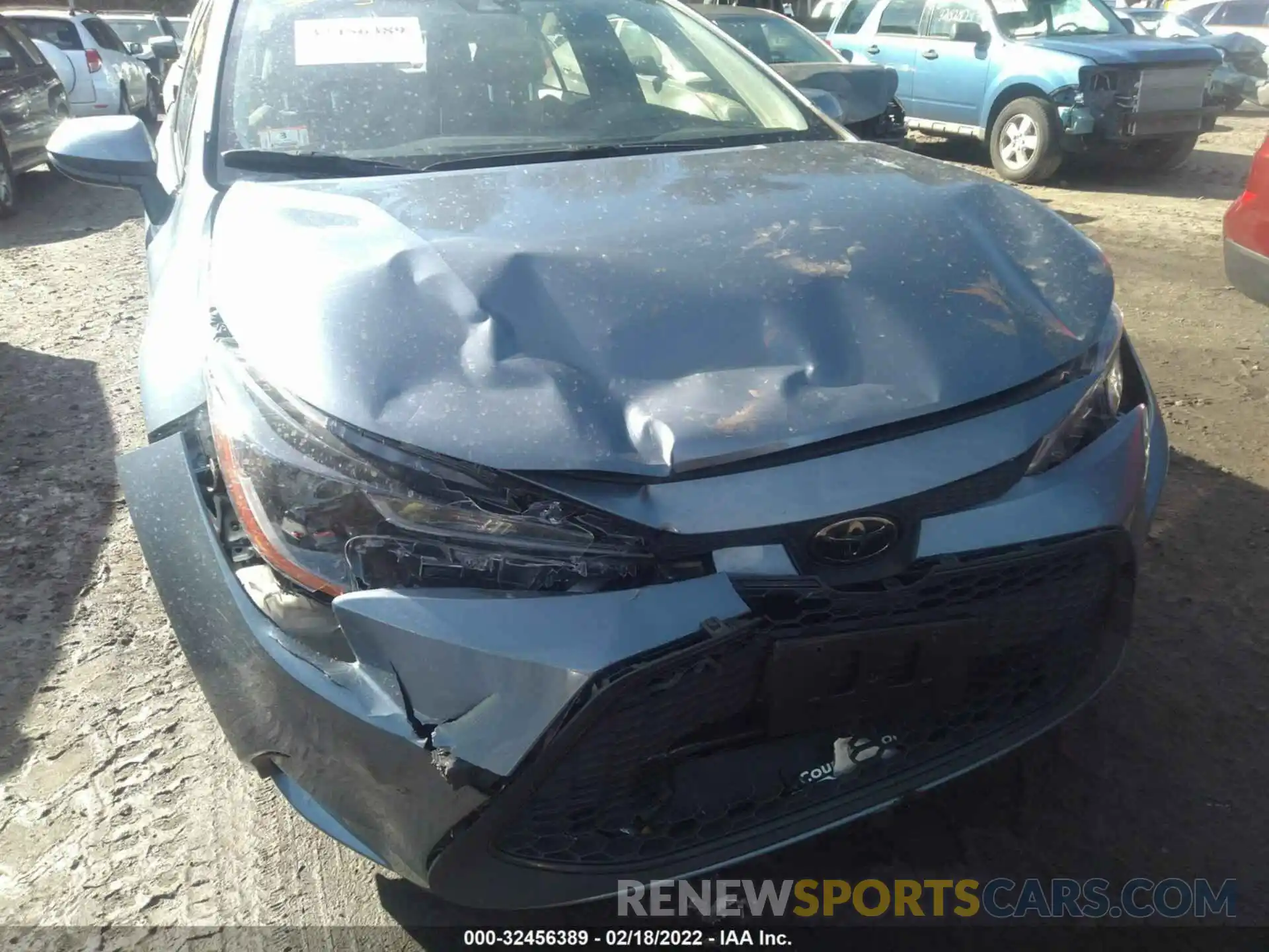 6 Photograph of a damaged car JTDEPRAE6LJ090639 TOYOTA COROLLA 2020