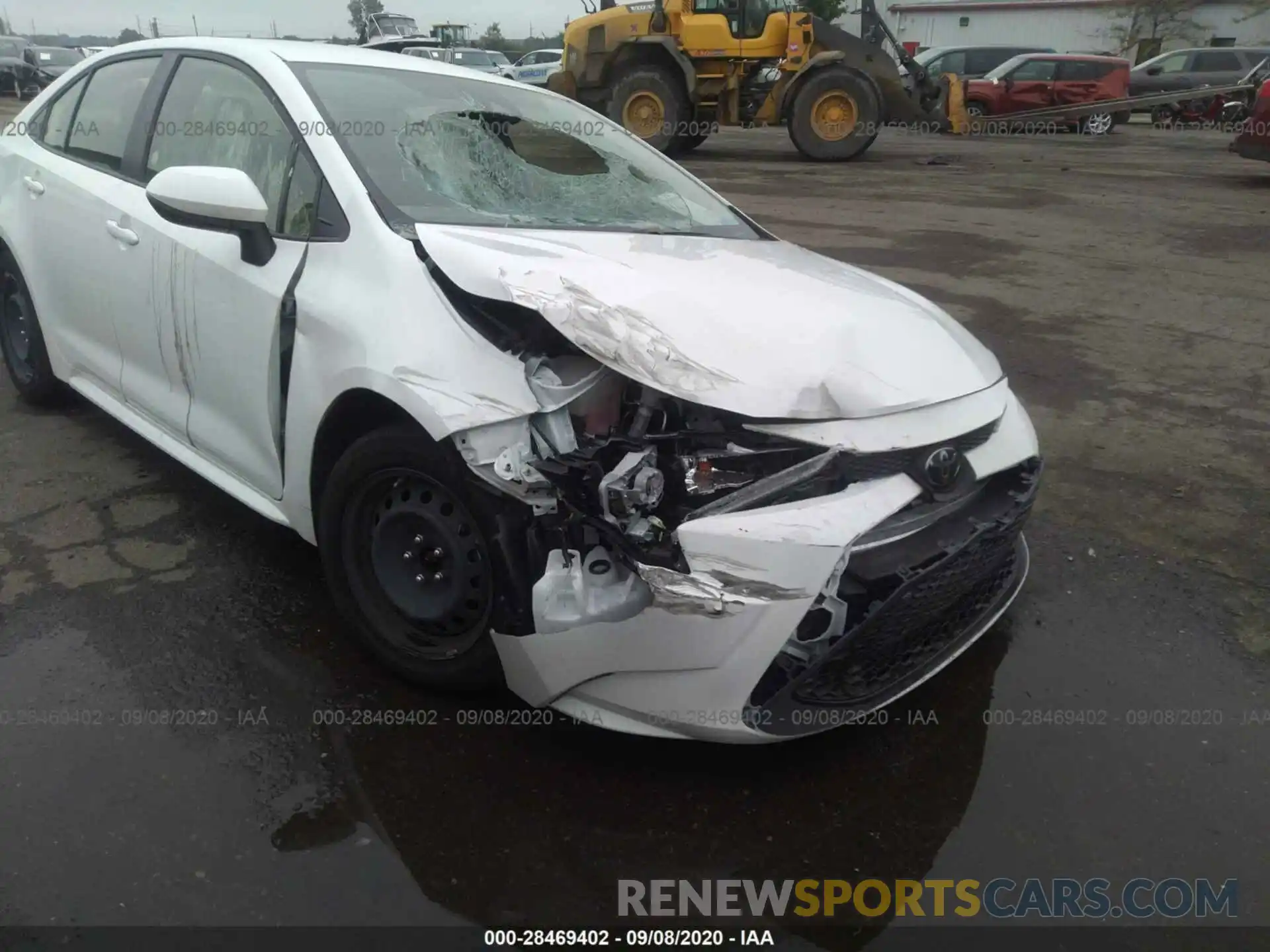 6 Photograph of a damaged car JTDEPRAE6LJ093167 TOYOTA COROLLA 2020