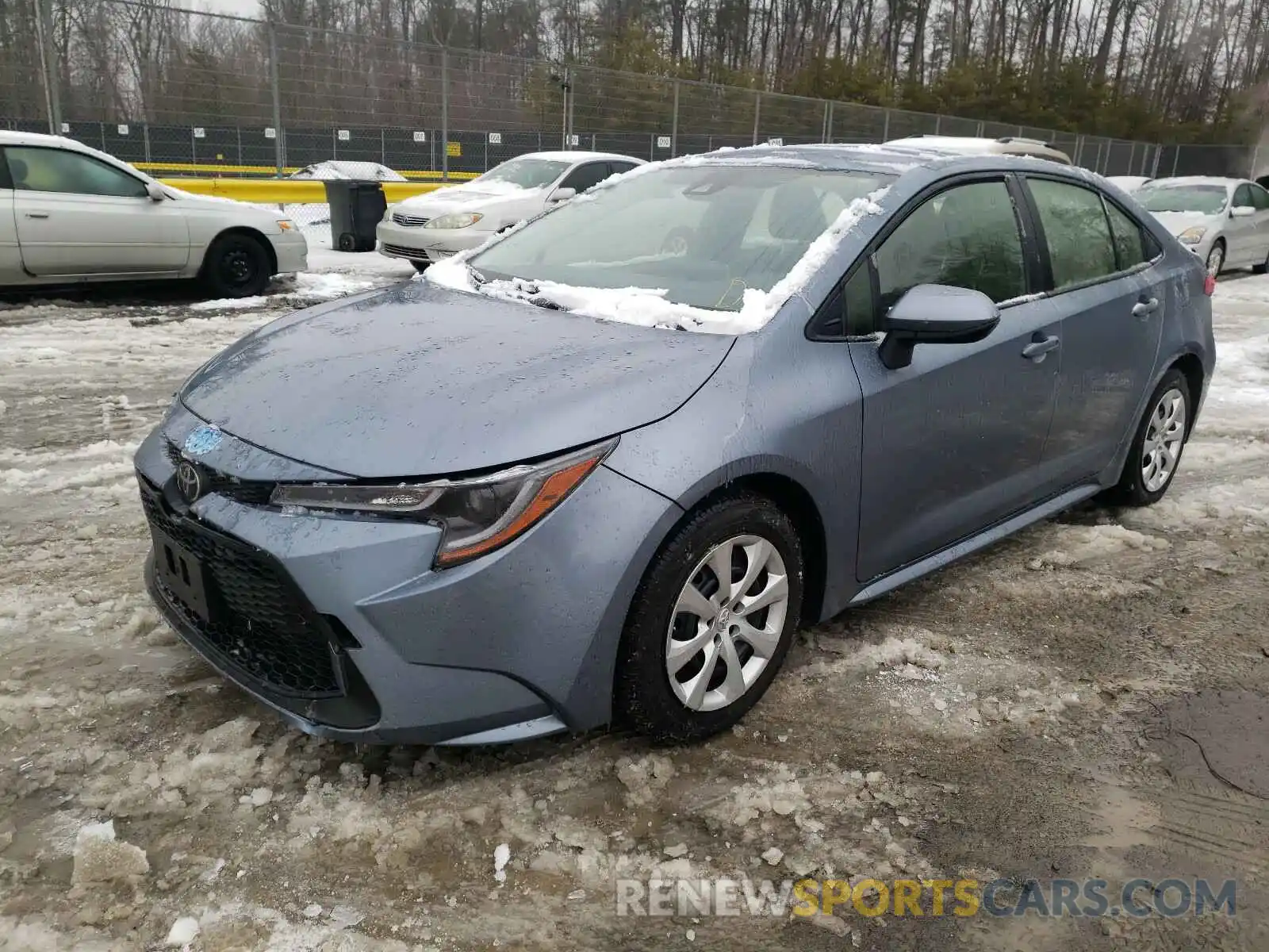 2 Photograph of a damaged car JTDEPRAE6LJ094478 TOYOTA COROLLA 2020